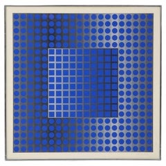 Victor Vasarely Print Zett-KSZ