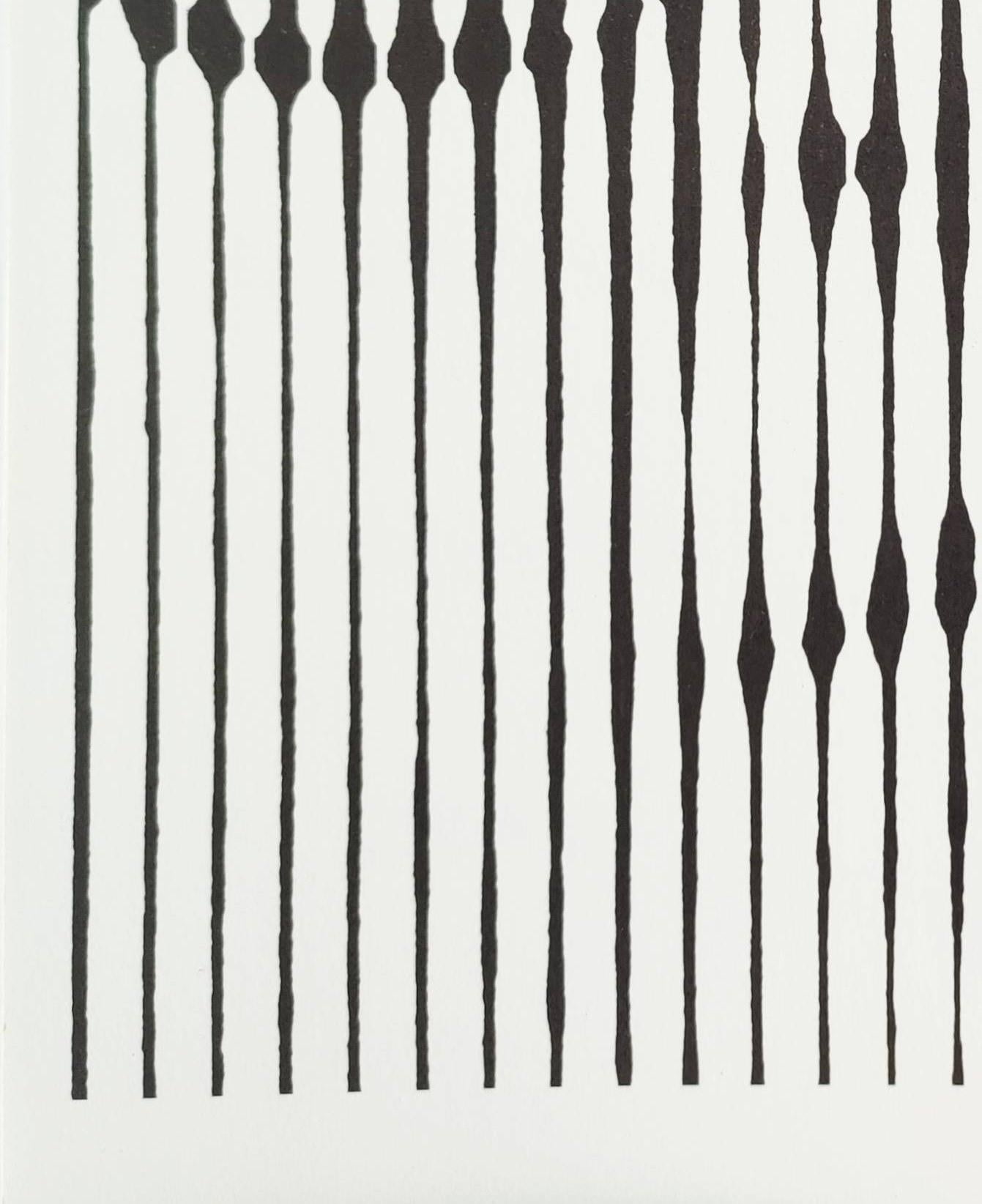 Autorretrato - Figurative Print Gris de Victor Vasarely