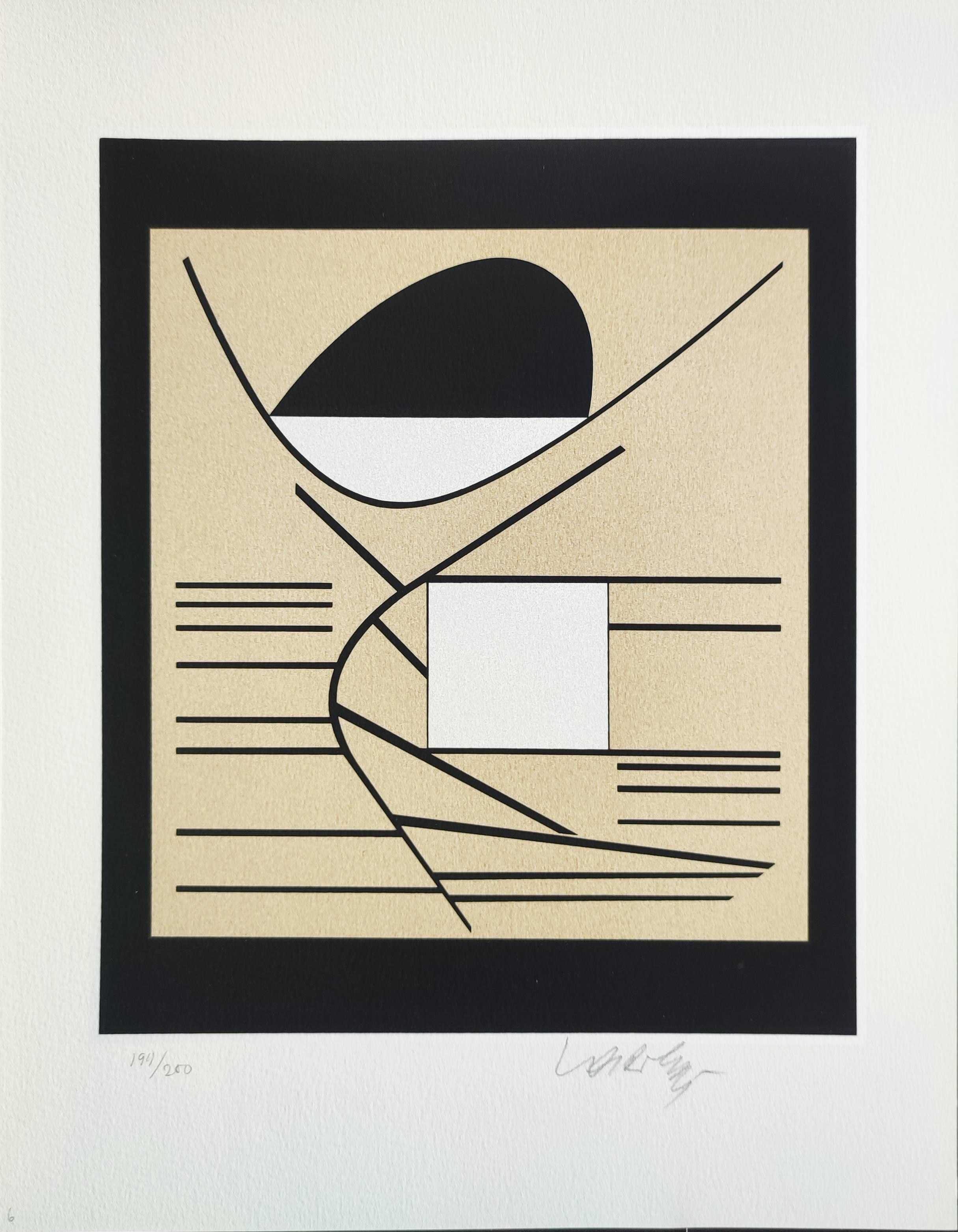 Balaton - Print by Victor Vasarely
