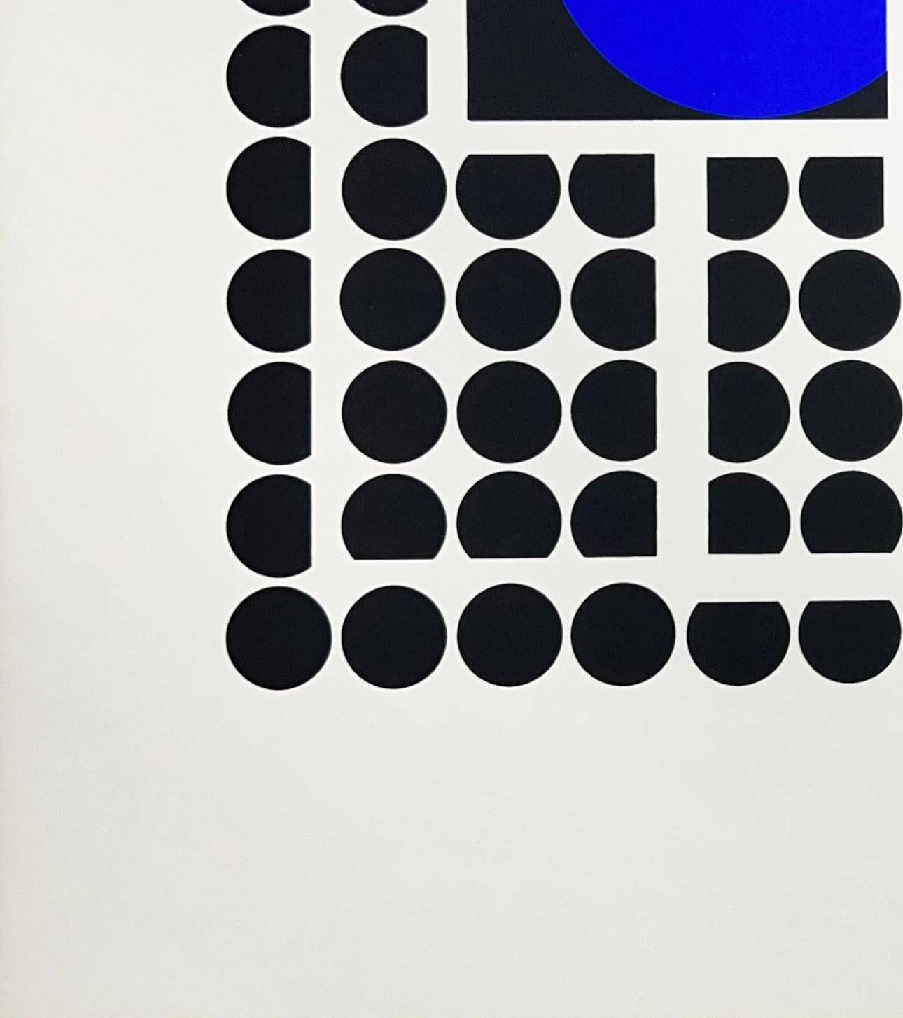 Bellatrix - Op Art Print by Victor Vasarely
