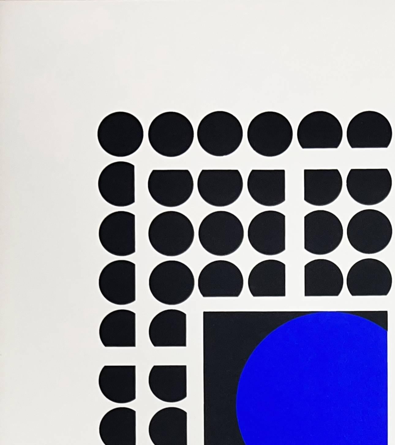Victor Vasarely (1906-1997) - Bellatrix

Silkscreen / Serigraph from 1969.

Dimensions of work: 46 x 40 cm

The work is in Excellent condition.

Fast and secure shipment.