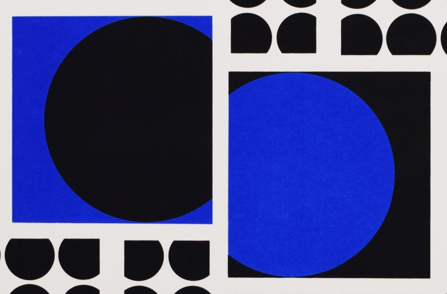 This original screenprint in colours is hand signed in pencil by the artist “Vasarely” in the lower right margin.
It is also hand numbered in pencil from the edition of 138, at the lower left corner. There were also 15 artist's proofs and 7 hors