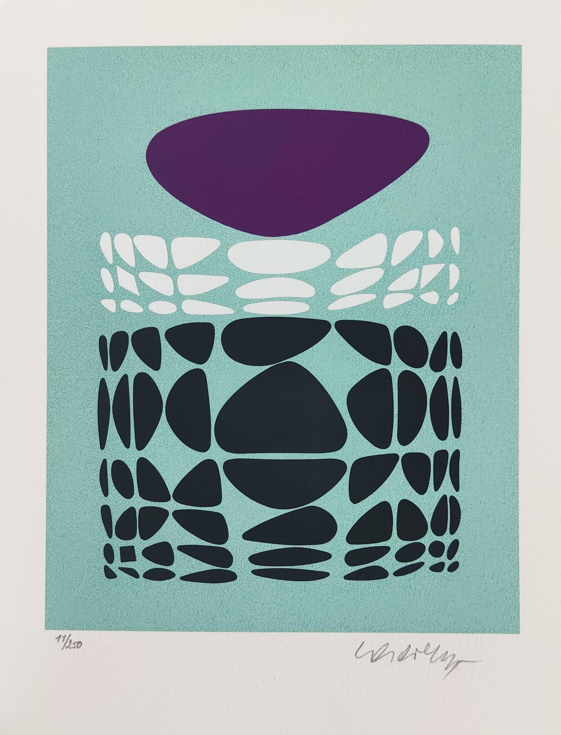 Victor Vasarely Interior Print - Beltica