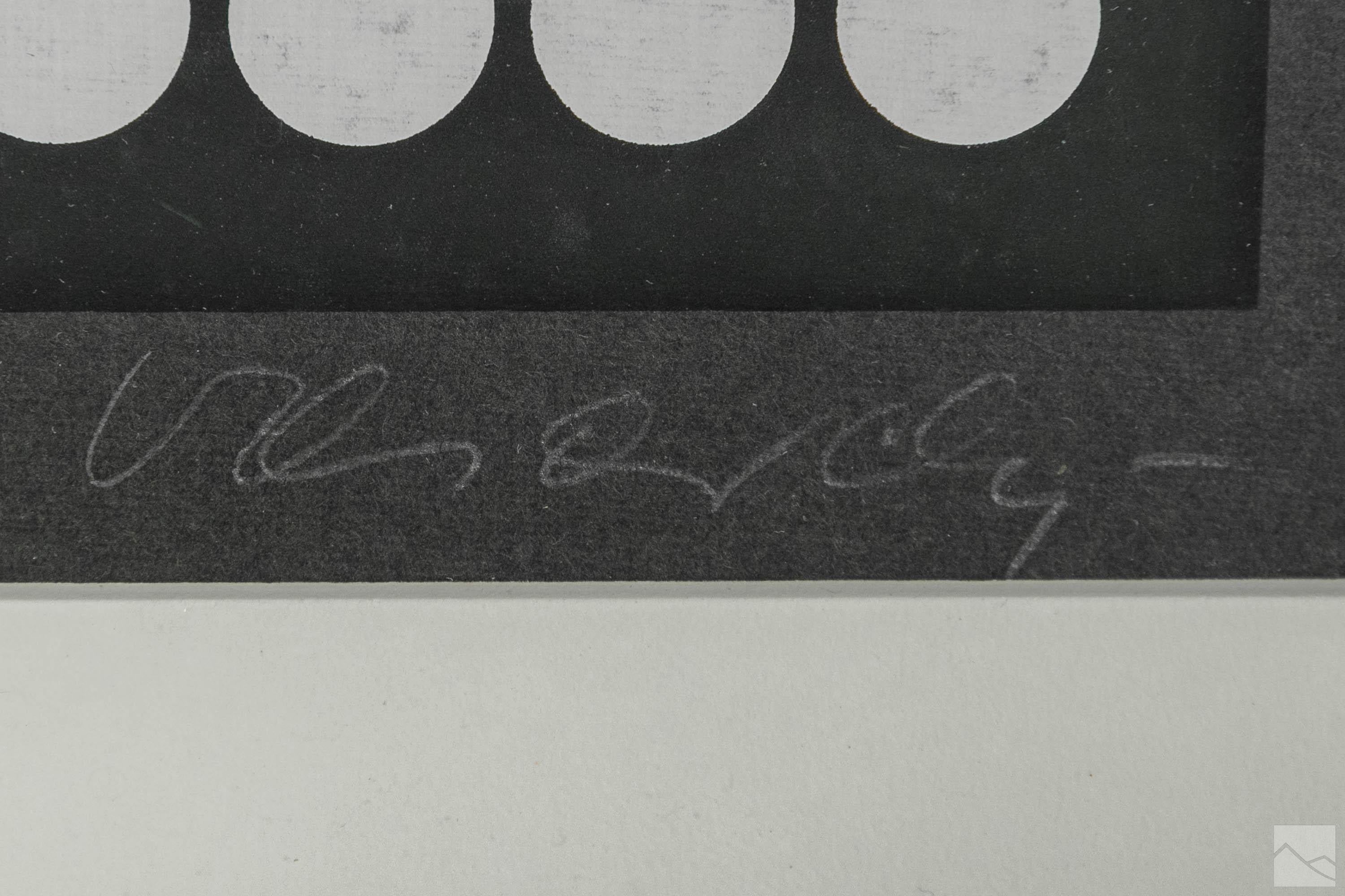Signierter und nummerierter Siebdruck in limitierter Auflage auf Papier

Serie Betelgeuse, 