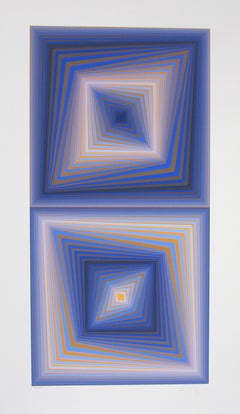 BI-RHOMBS, Victor Vasarely