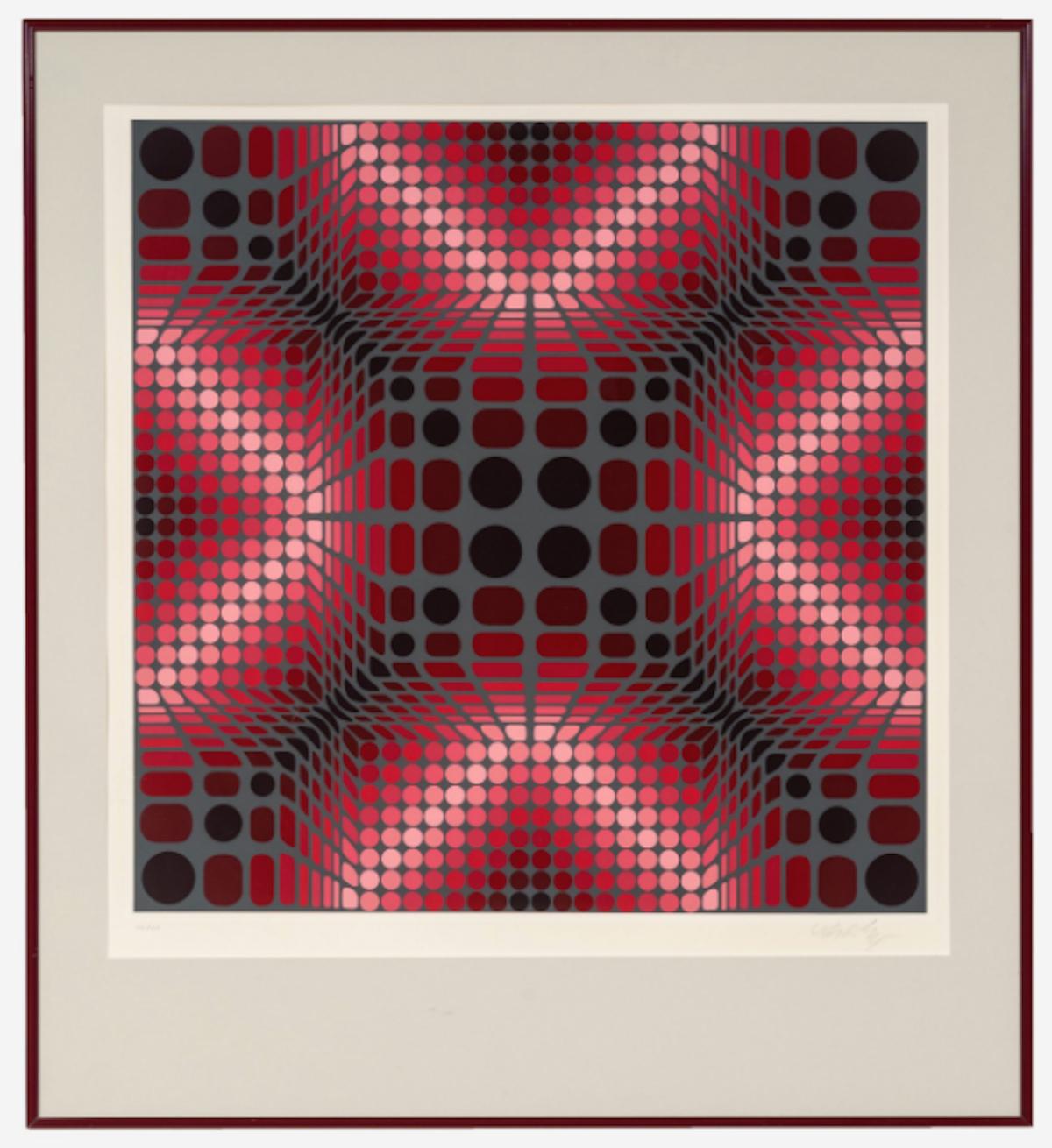 Boulouss  - Print by Victor Vasarely