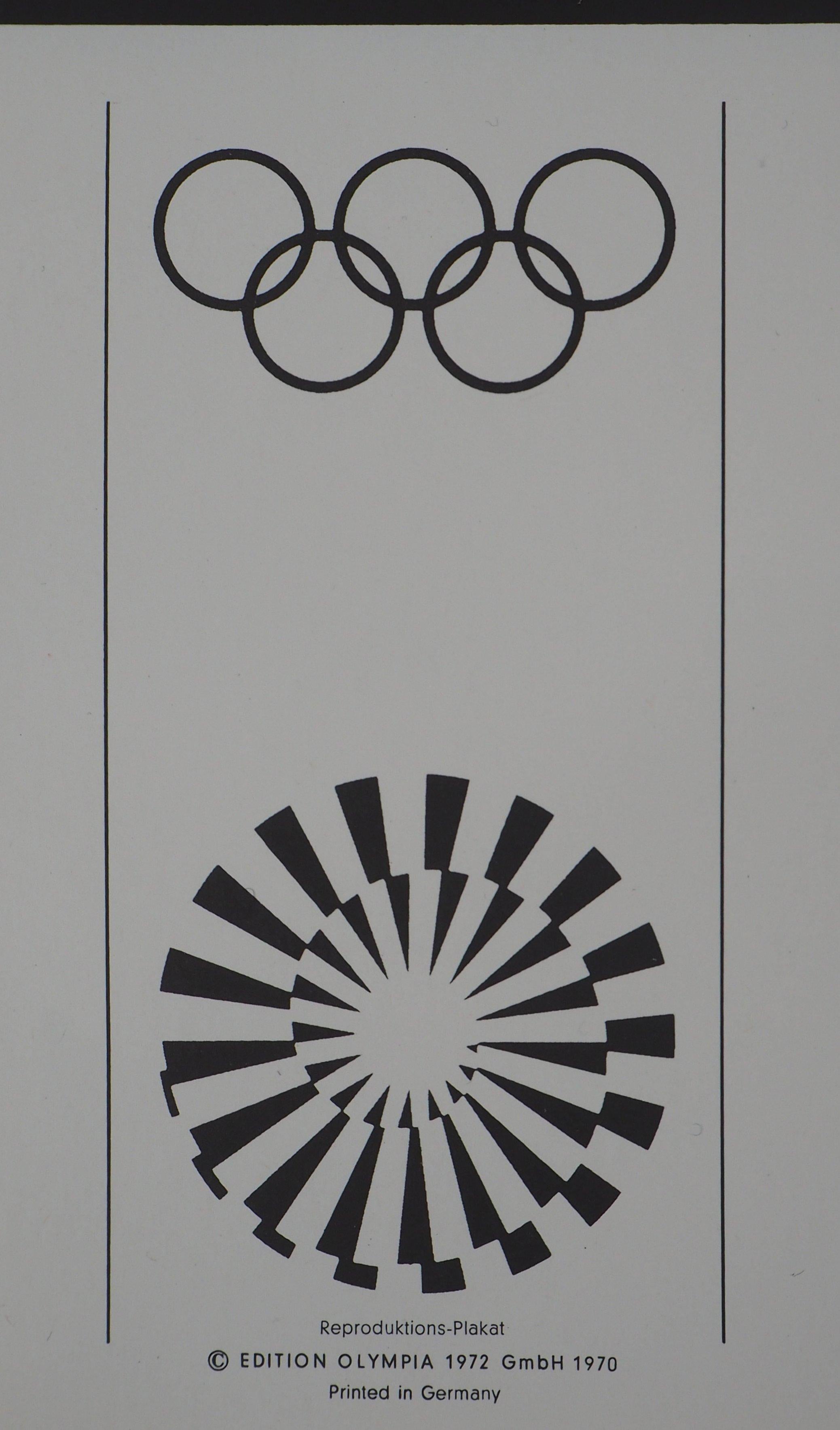 Cinetic Geometric - Screen Print (Olympic Games Munich 1972) 1