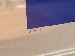 Colourful serigraph called Genum by op-art artist Vasarely