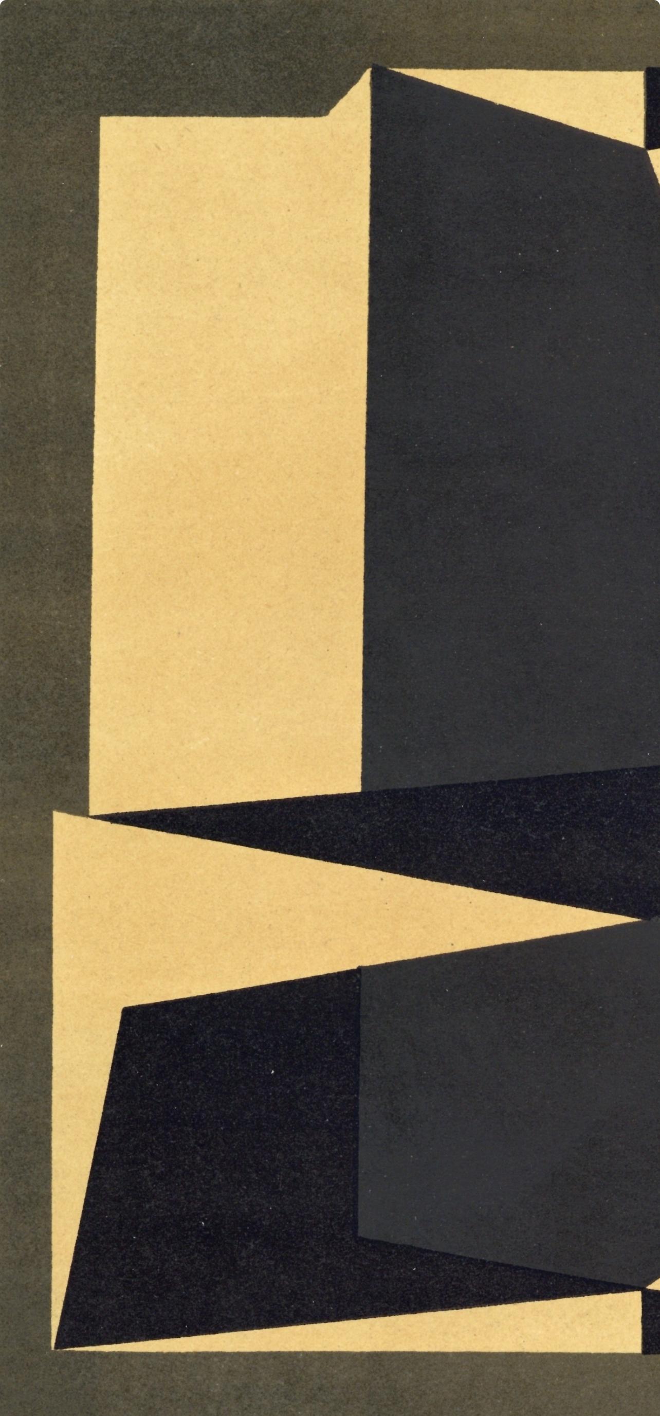 Projet de tapisserie, Société internationale d'art XXe siècle - Op Art Print by Victor Vasarely