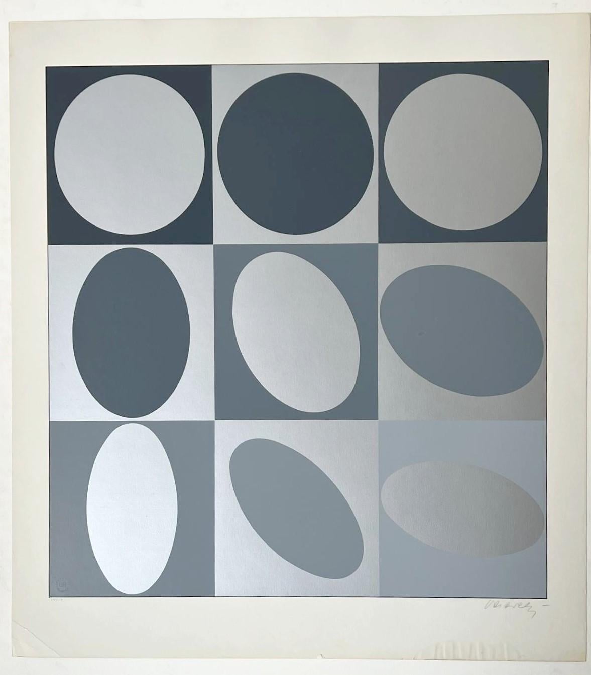 Ezust - Print by Victor Vasarely
