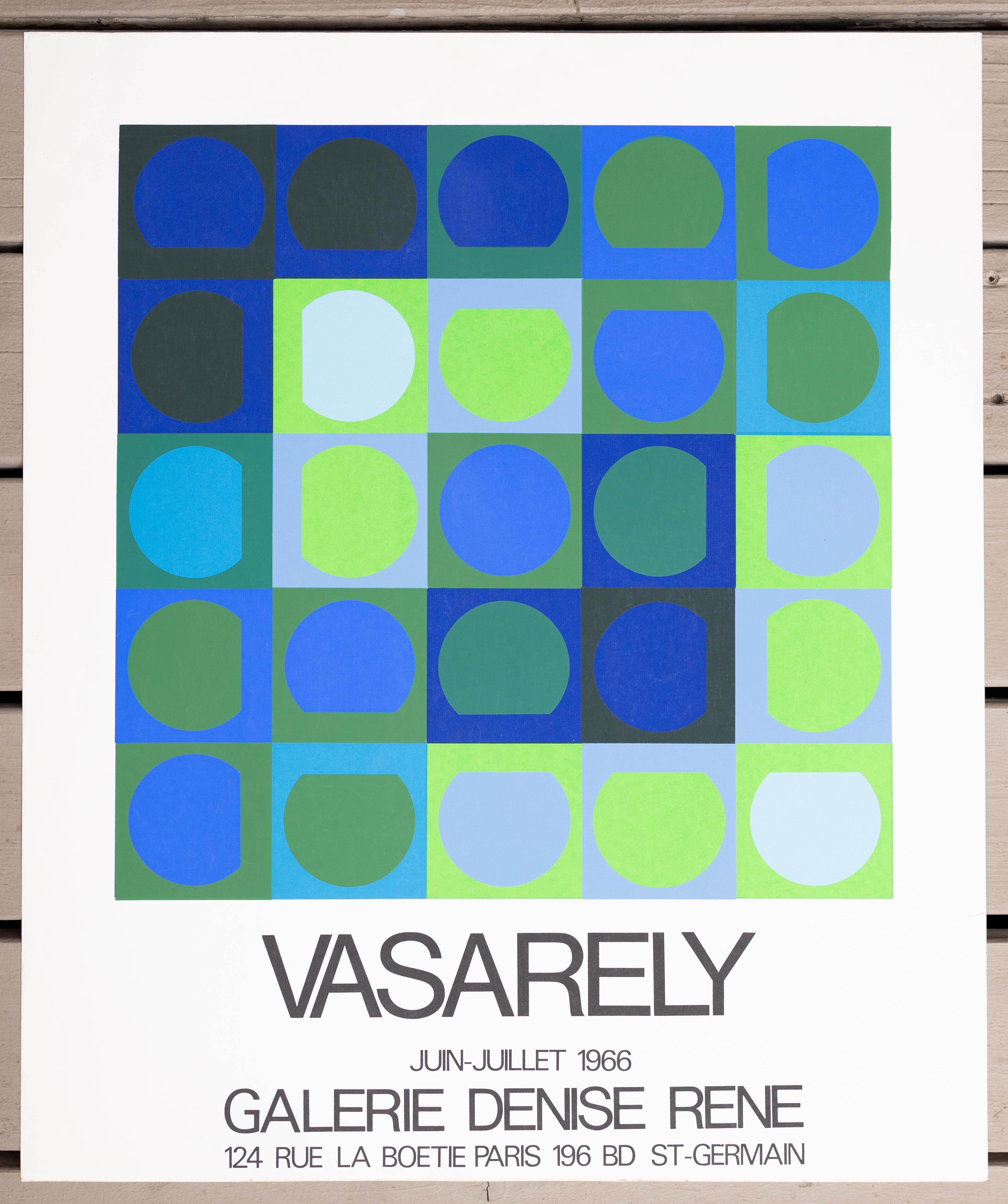 Galerie Denise Rene  - Print by Victor Vasarely