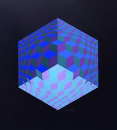 Geometric Composition - Handsigned Screen Print, Limited to 150 copies