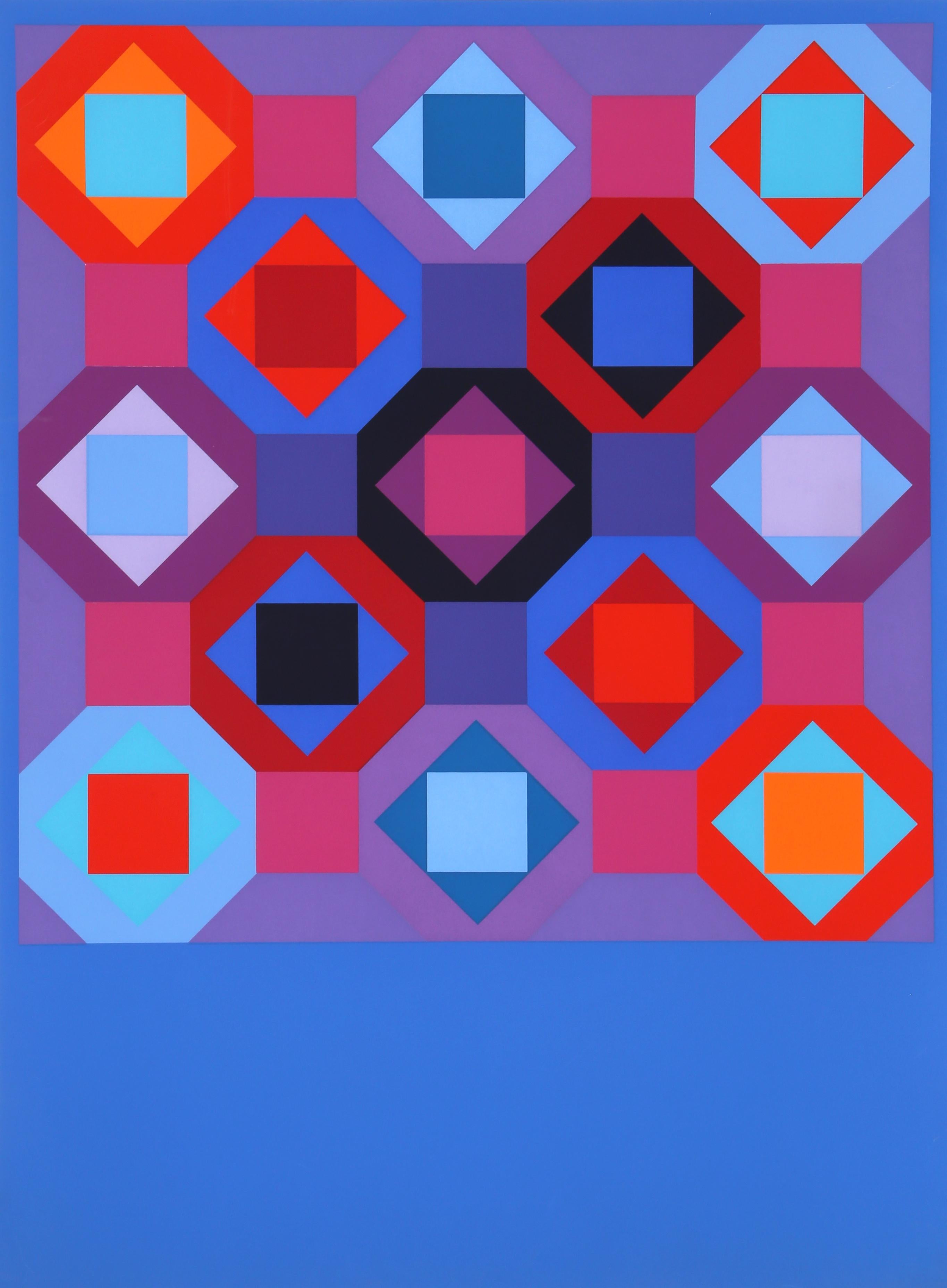 victor vasarely poster