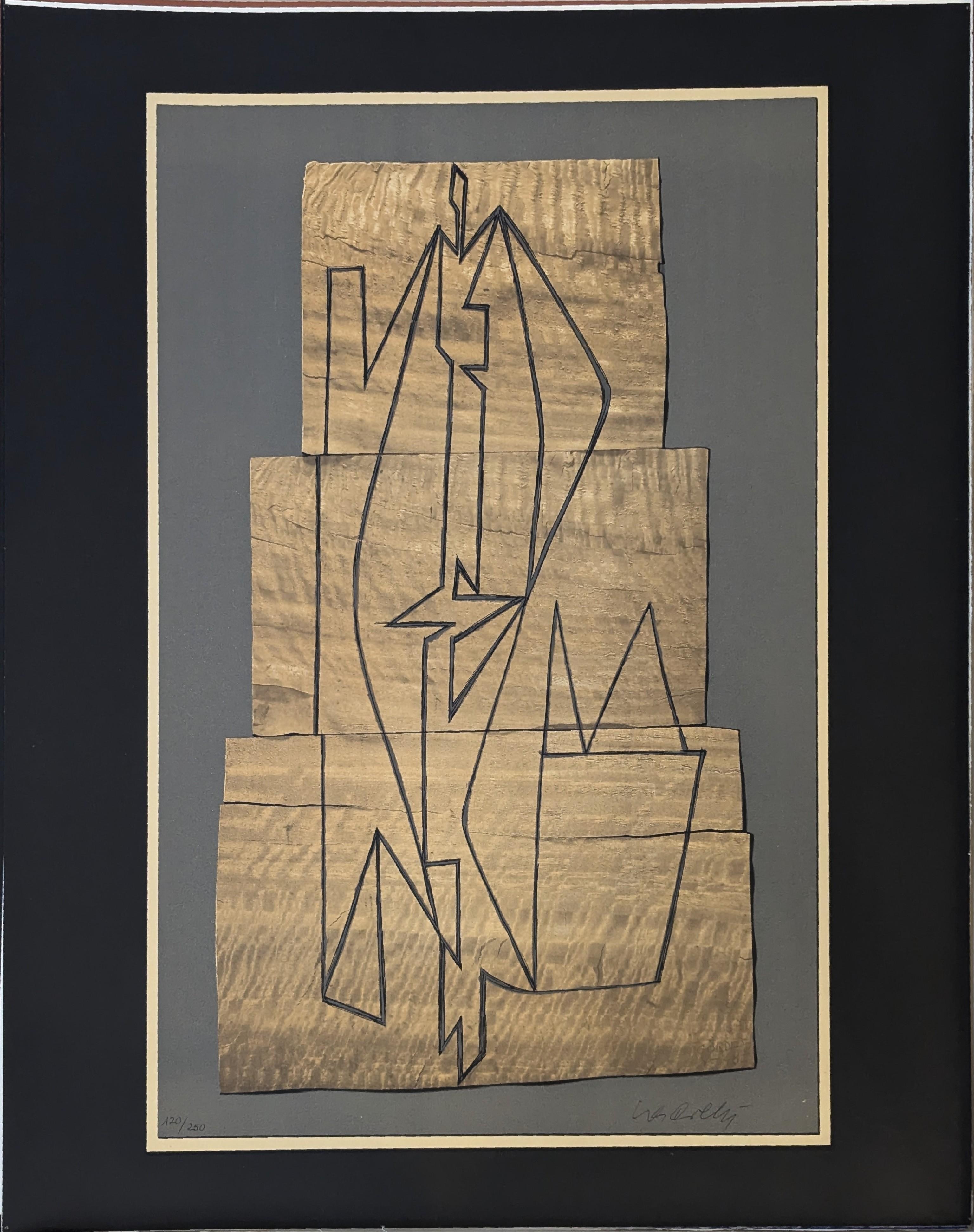 Gordes Tabor - Print de Victor Vasarely