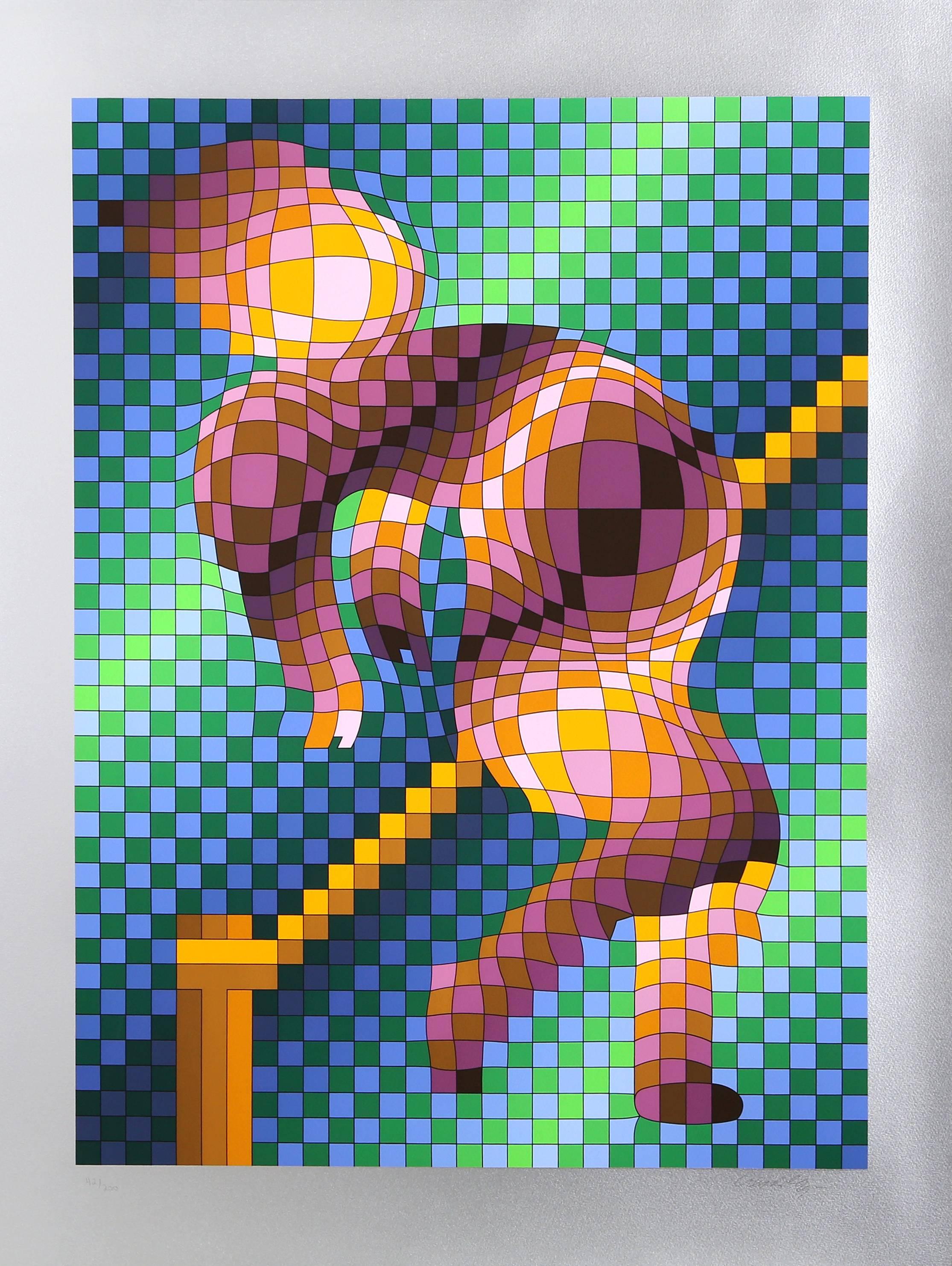 victor vasarely harlequin