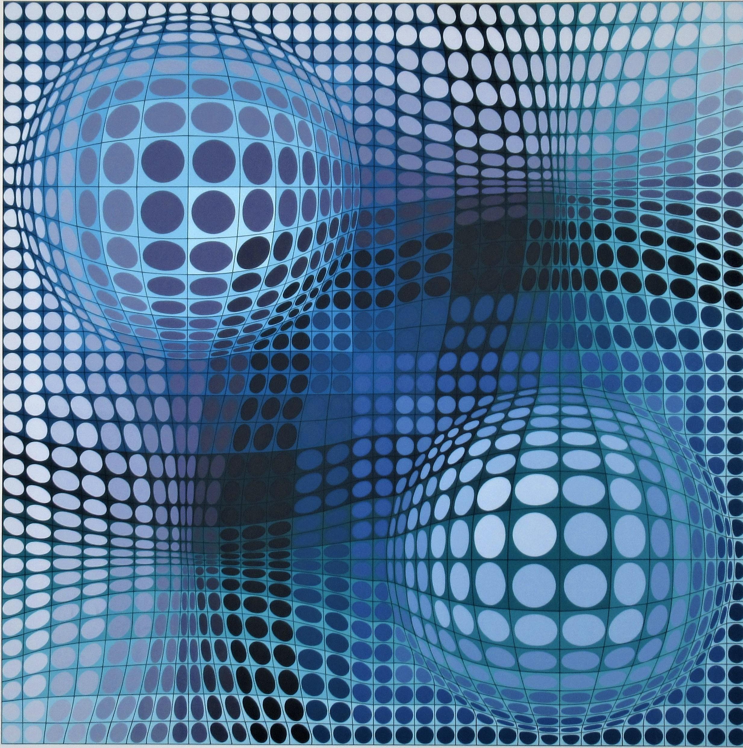 Untitled - Print by Victor Vasarely