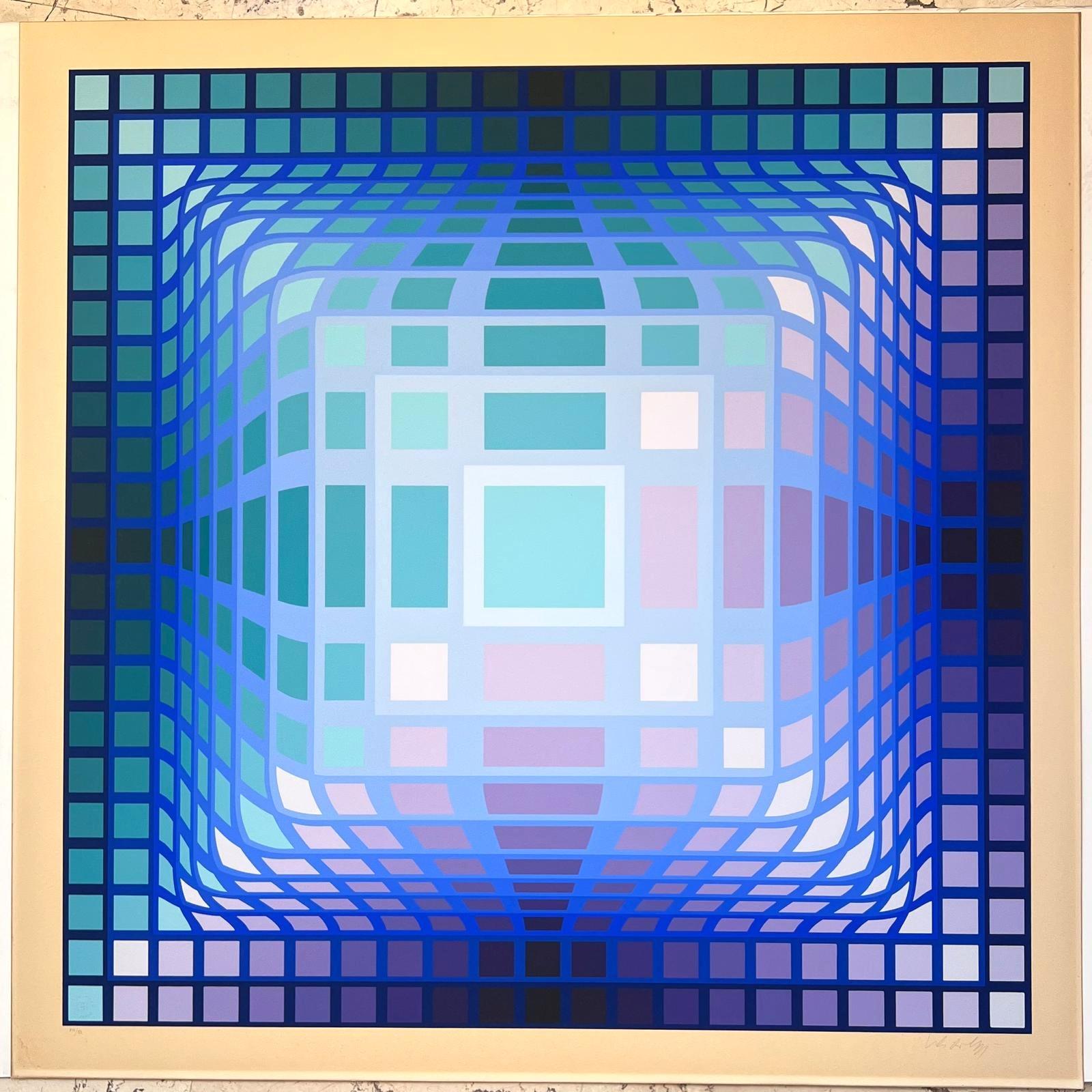 Koska-Pint - Print by Victor Vasarely