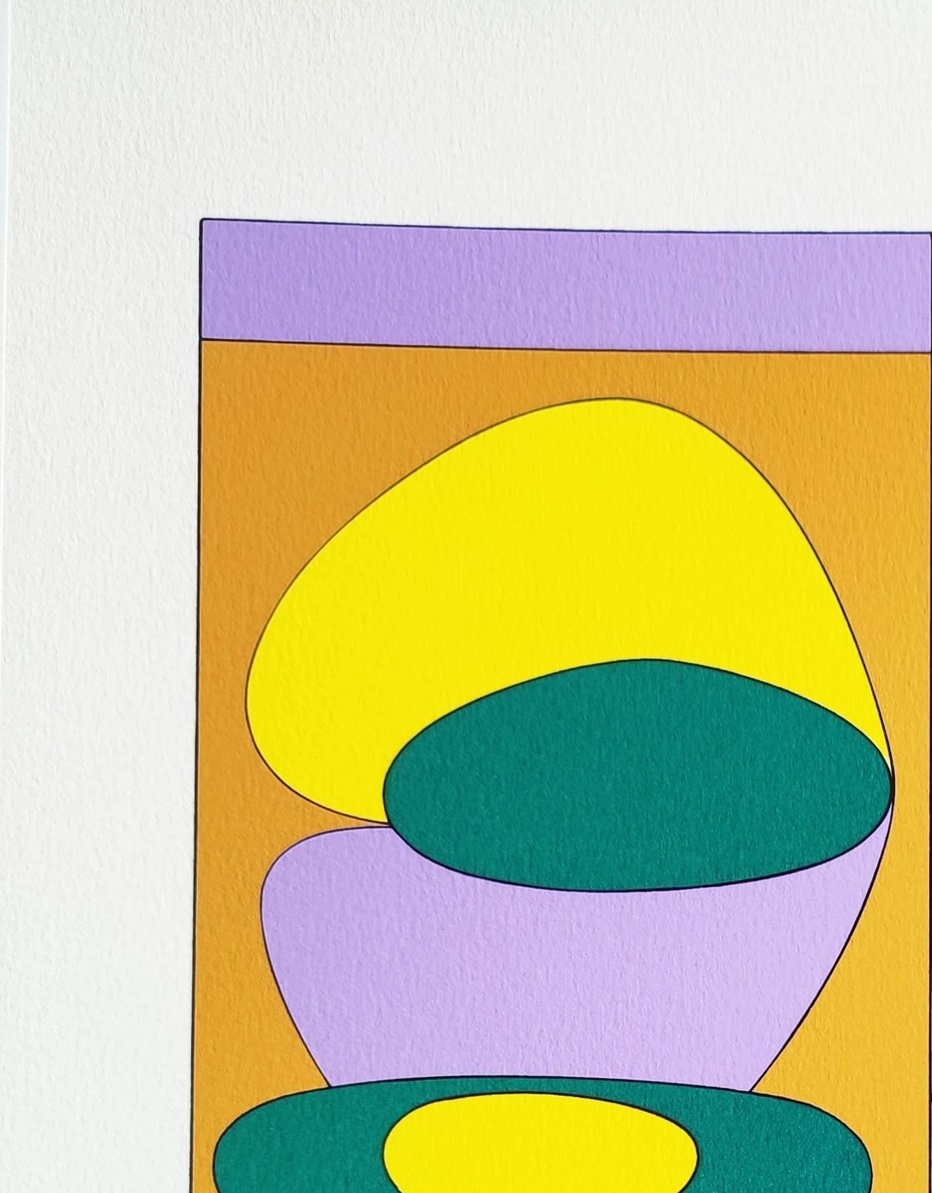Kris Bille - Print by Victor Vasarely