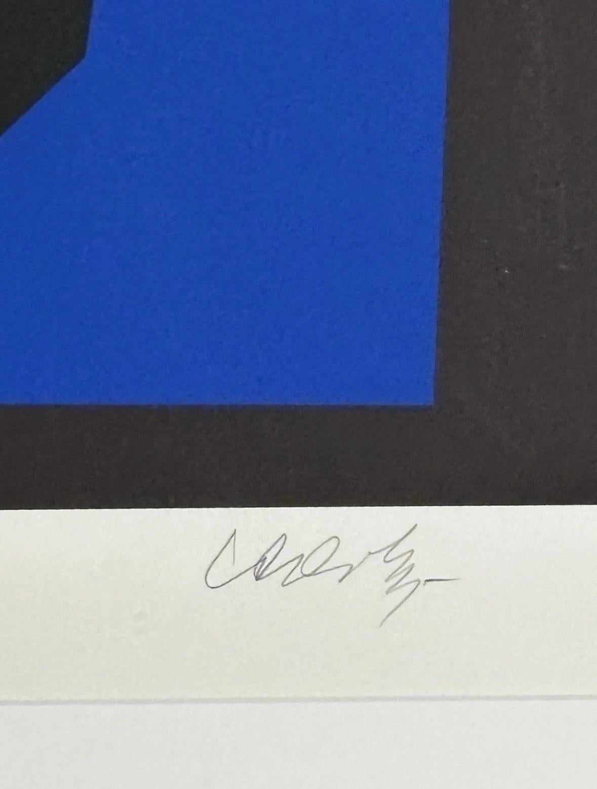 Victor Vasarely signed and numbered lithograph 