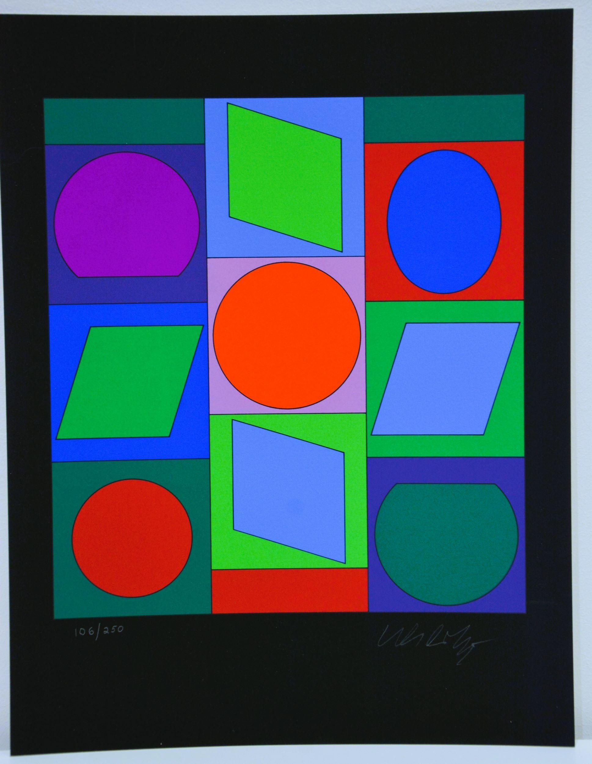 Microcosme - Print de Victor Vasarely