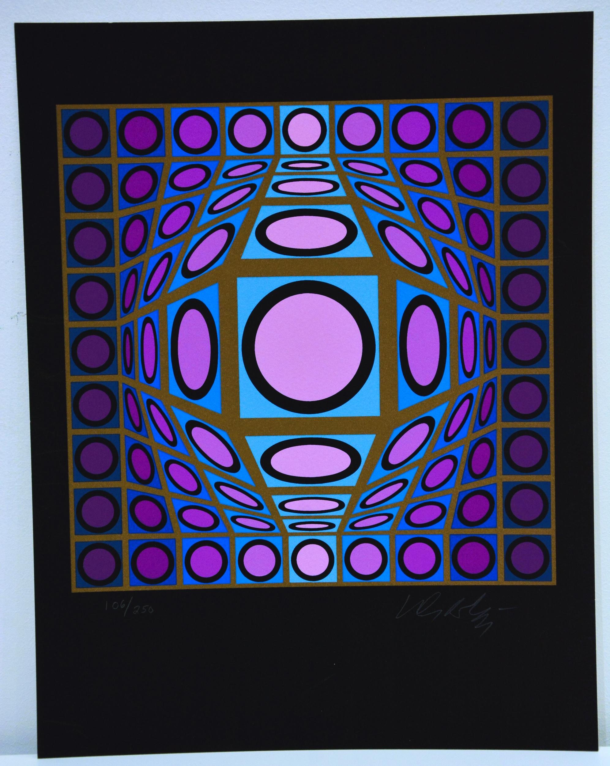 Microcosme - Print de Victor Vasarely