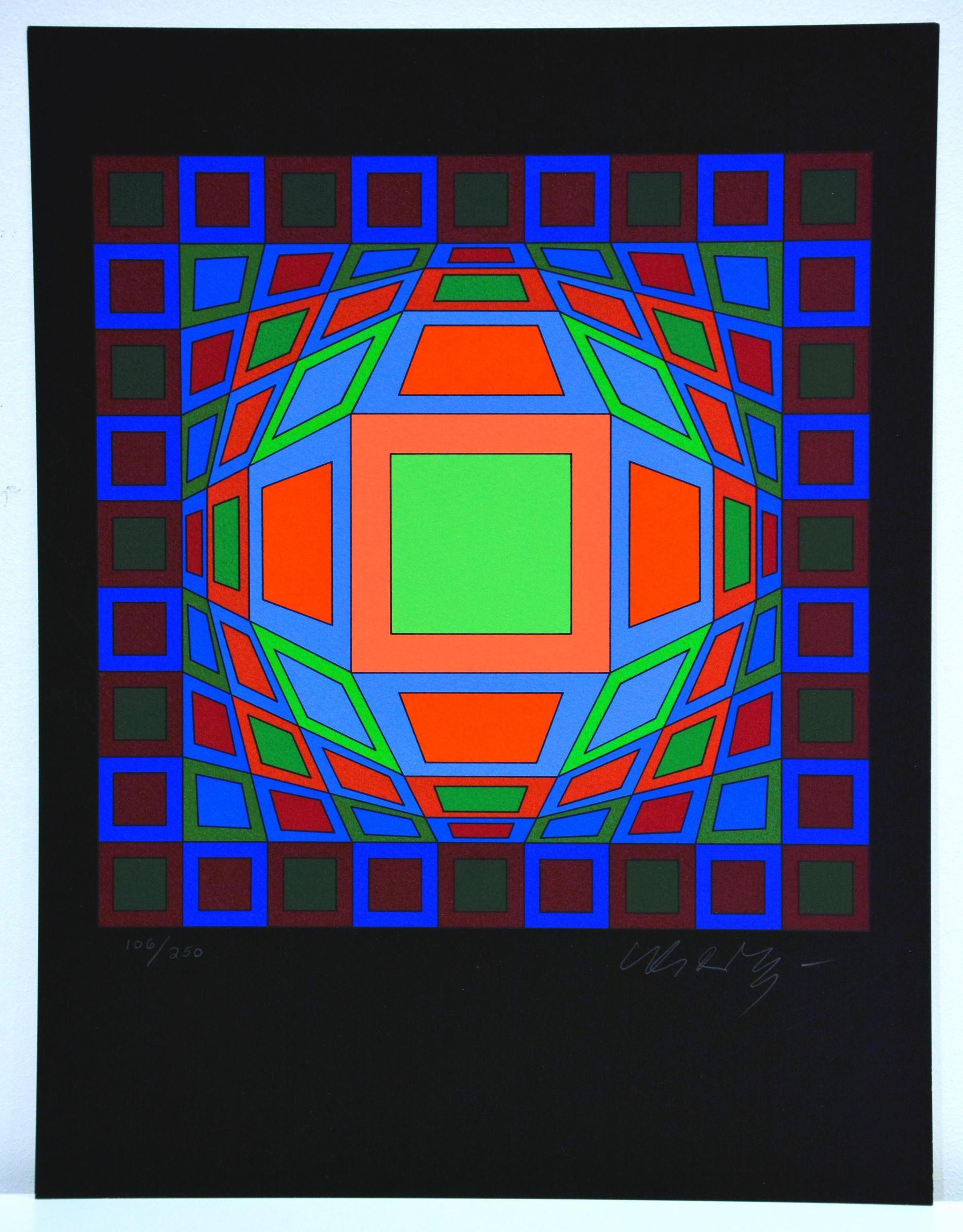 Microcosme - Print de Victor Vasarely