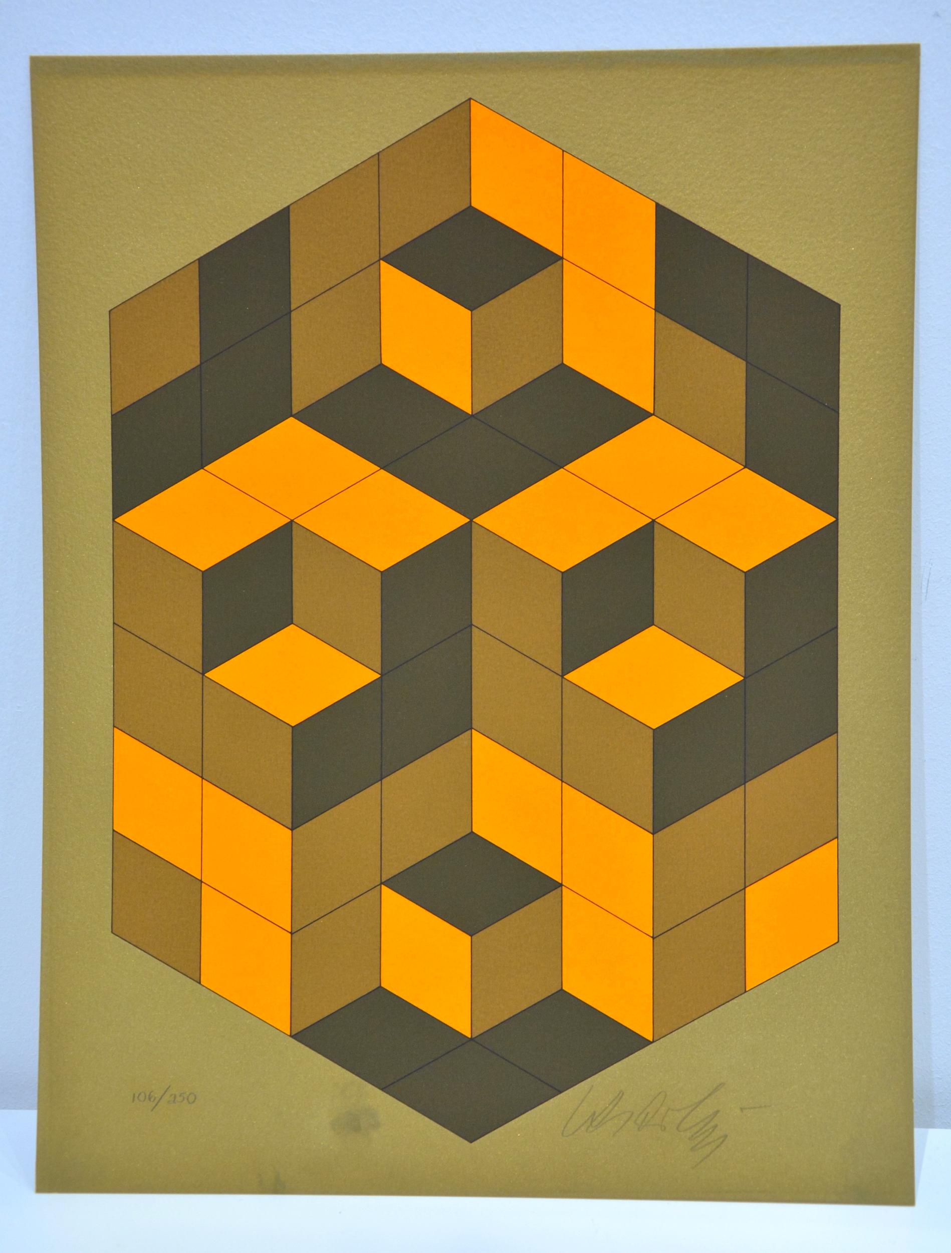 Microcosme - Print de Victor Vasarely