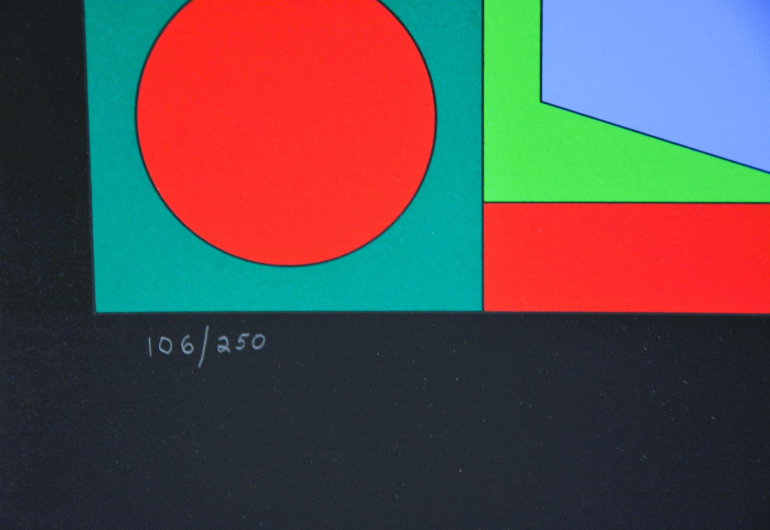 

Sérigraphie, 1979
Signé par l'artiste au crayon.
Edition : 106/250
Editeur : Investors Graphics Corp. (Dana Point, CA)
Imprimeur : Silium (Paris)
32,50 cm. x 25,00 cm.  12.8 in. x 9.84 in. (papier)
32,50 cm. x 25,00 cm.  12.8 in. x 9.84 in.