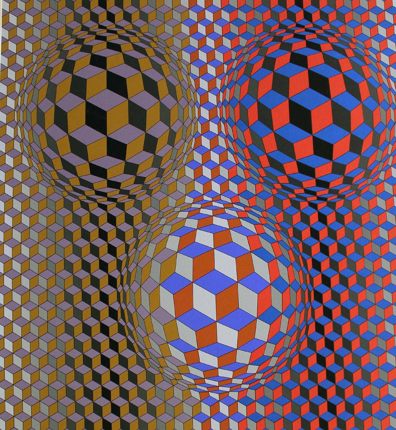 Nebulus  - Print by Victor Vasarely