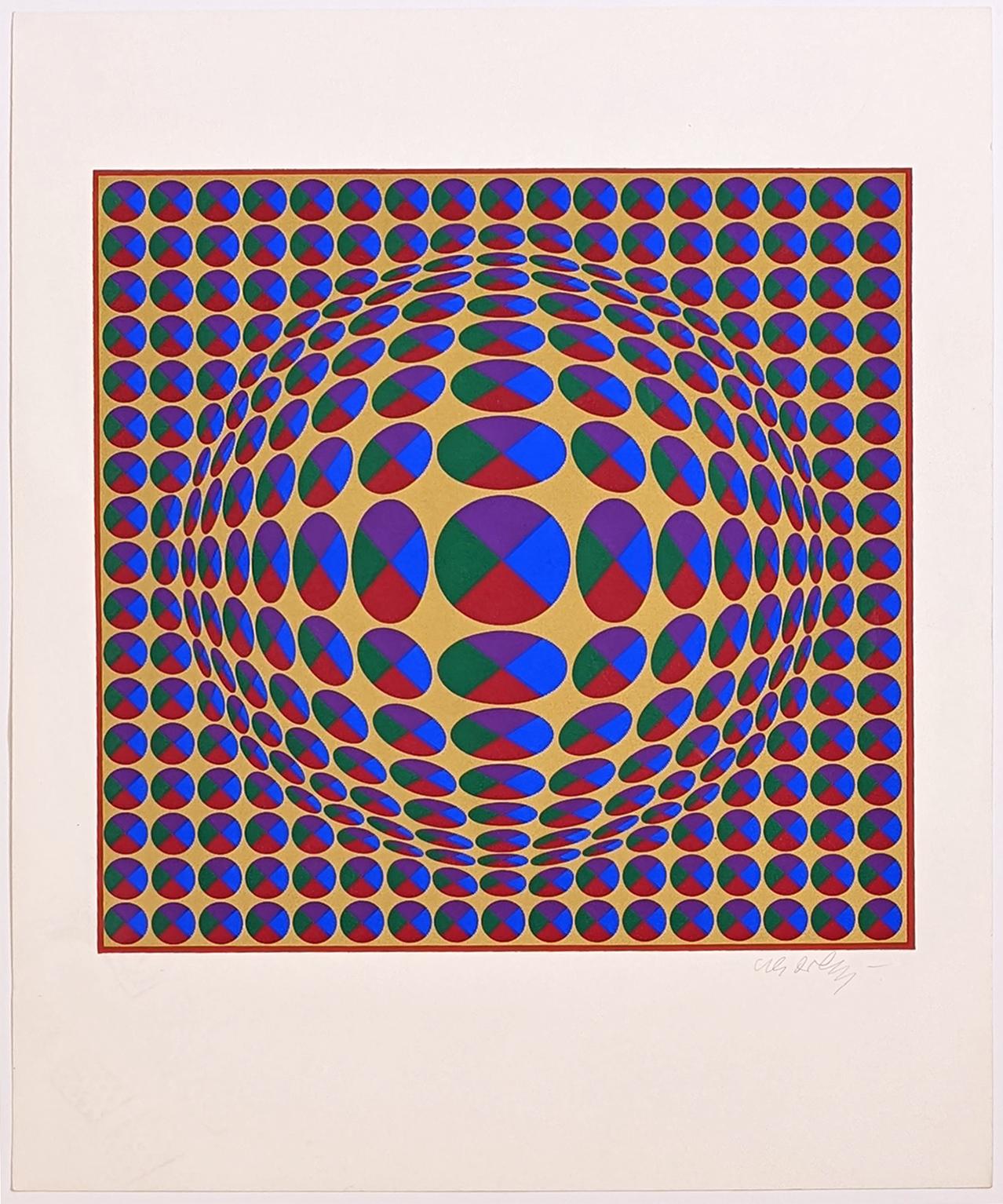 NEPTUNE - Print de Victor Vasarely