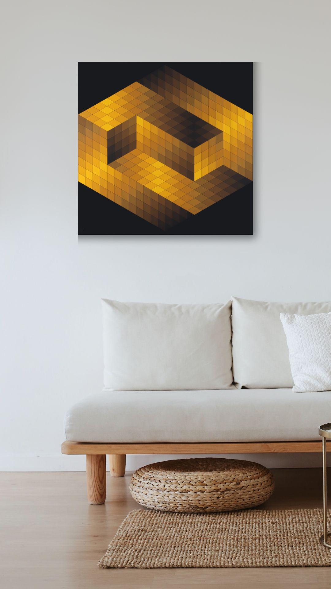 Nordex - Kinetic Print by Victor Vasarely