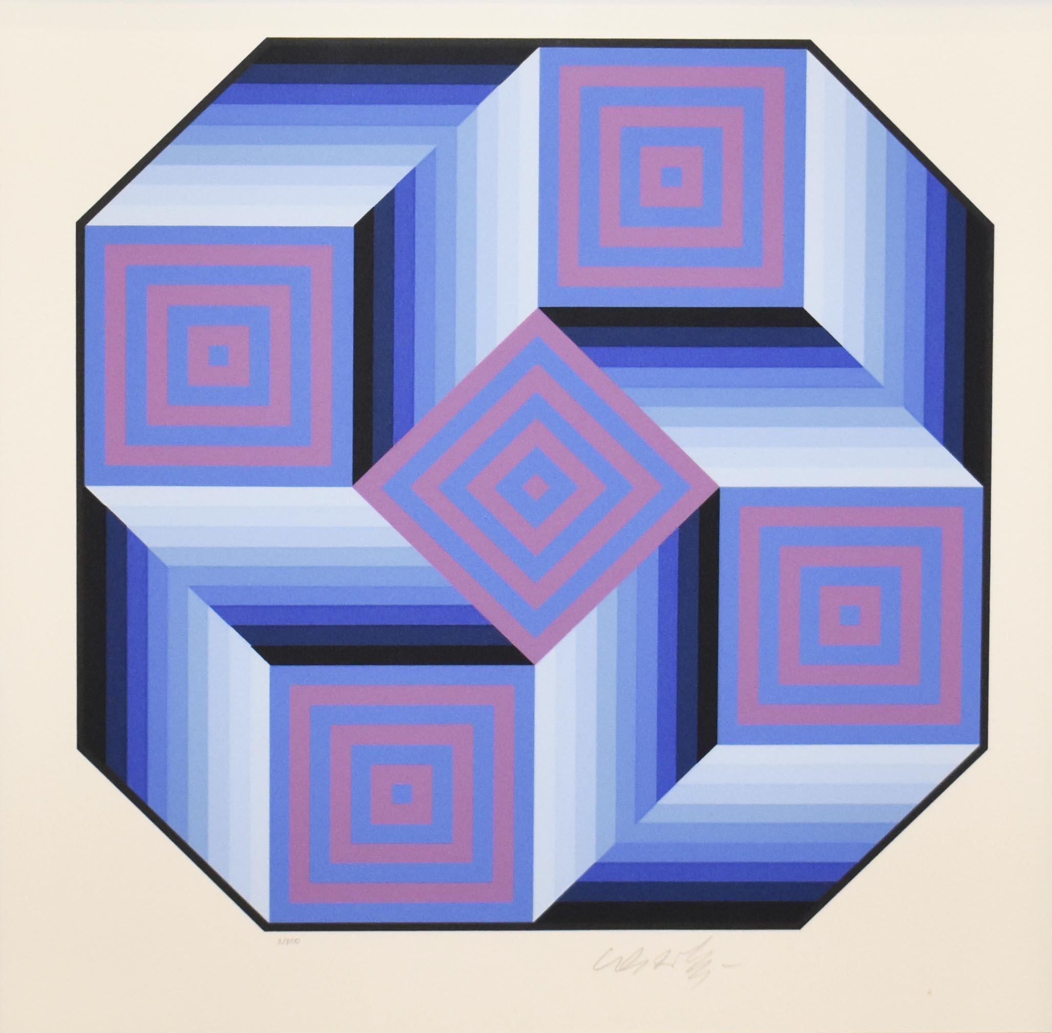 Octa - Print by Victor Vasarely