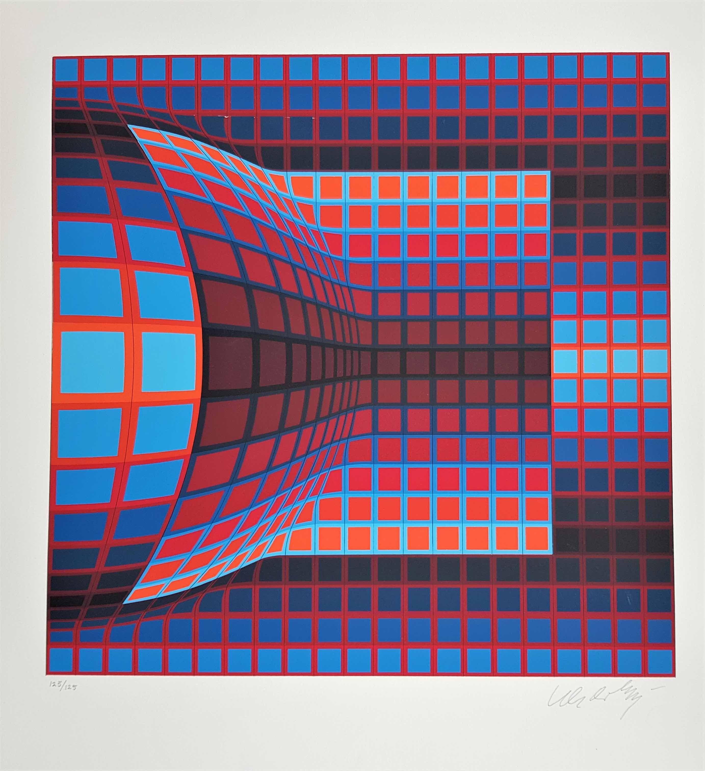 optical cube vasarely