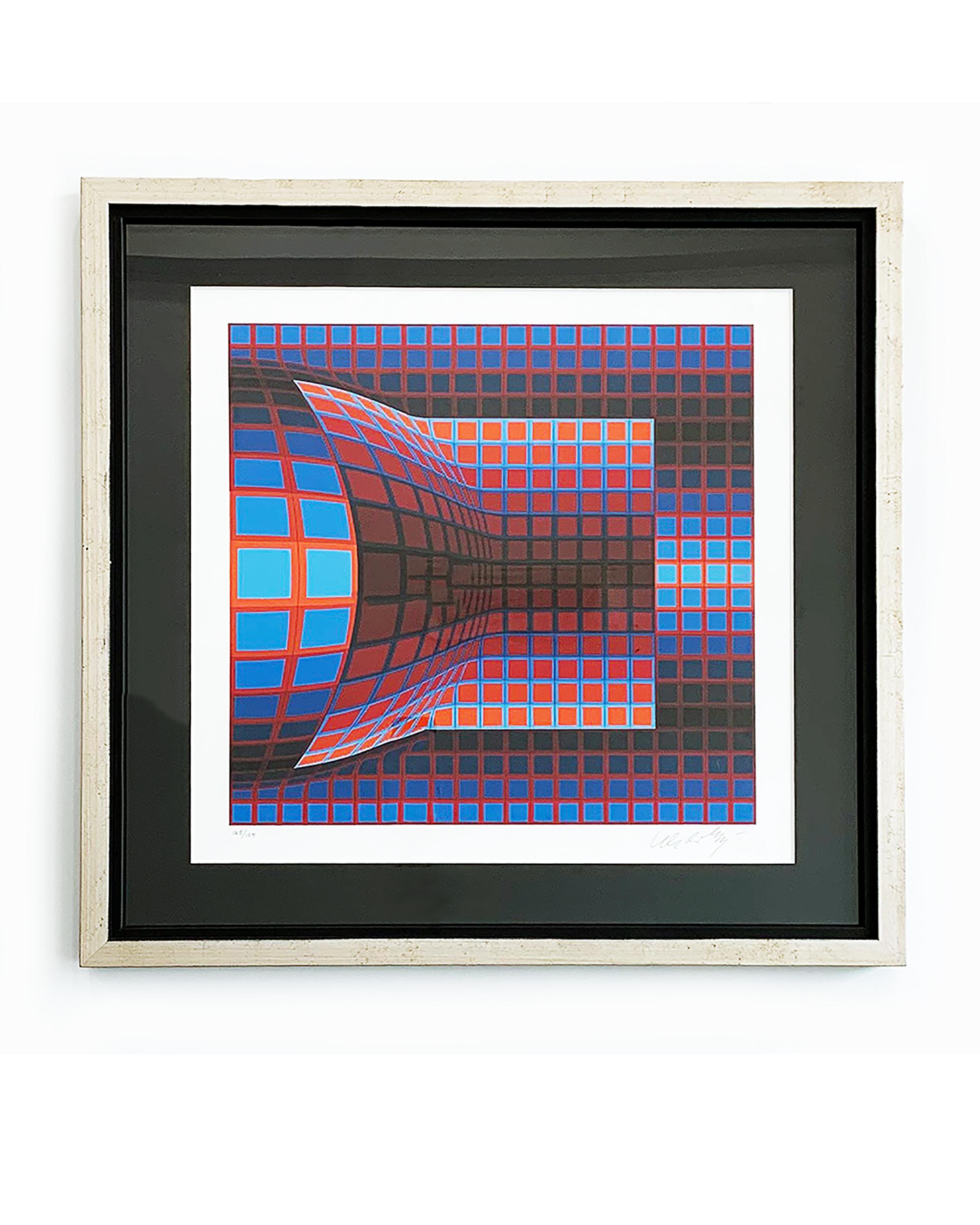 victor vasarely optical cube