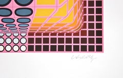 Pink Composition, Victor Vasarely