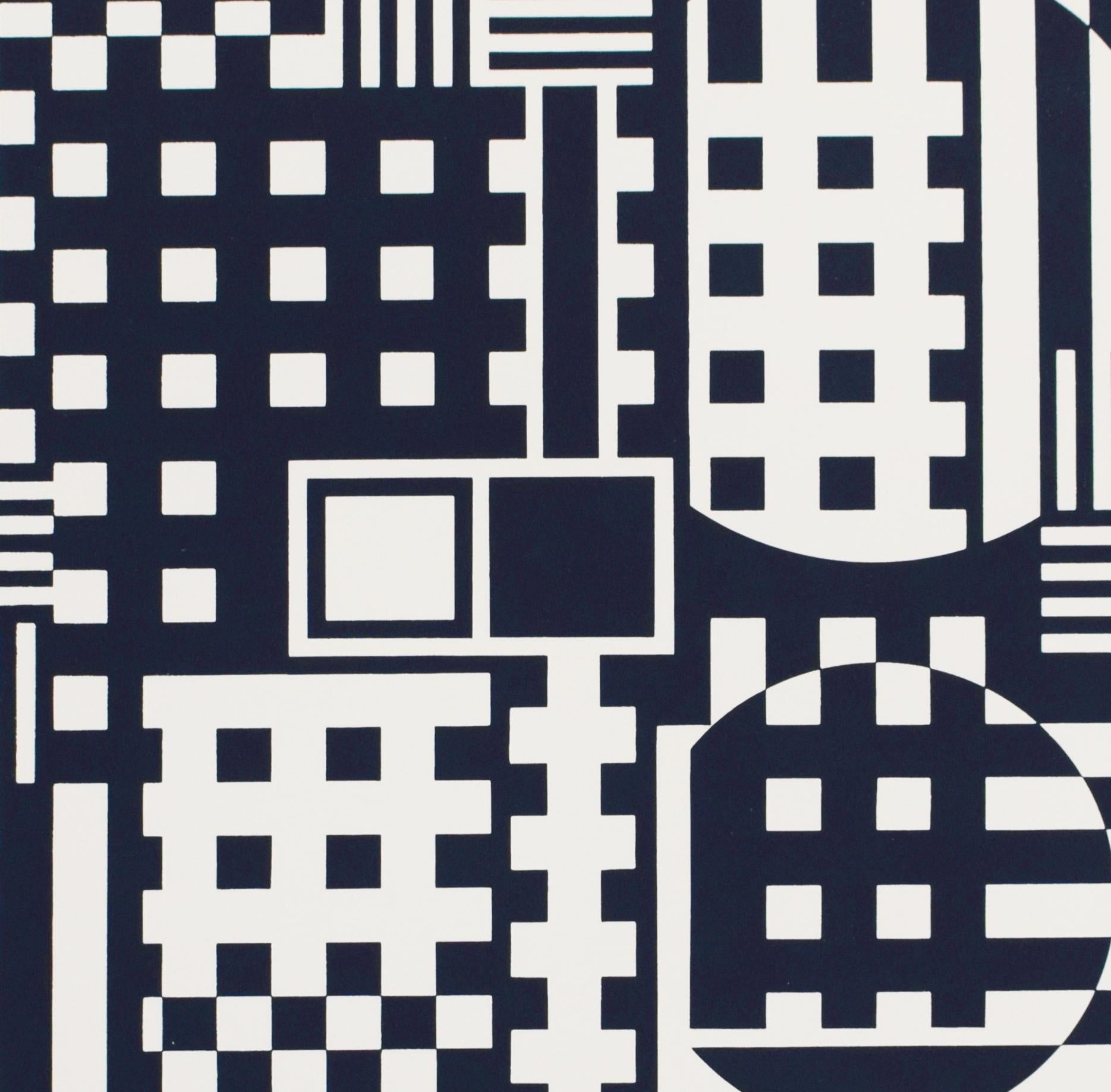 This original screenprint in colours is hand signed in pencil by the artist “Vasarely” in the lower right margin.
It is also hand numbered in pencil from the edition of 138, at the lower left corner. There were also 15 artist's proofs and 7 hors