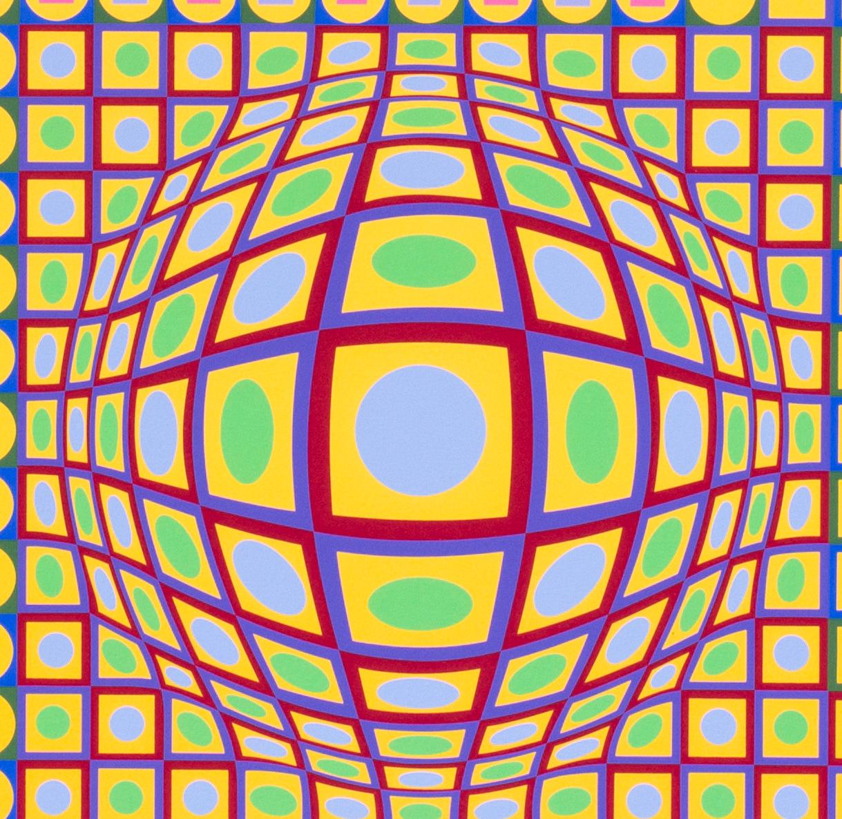 Quadrature, 1976-1978 - Print by Victor Vasarely