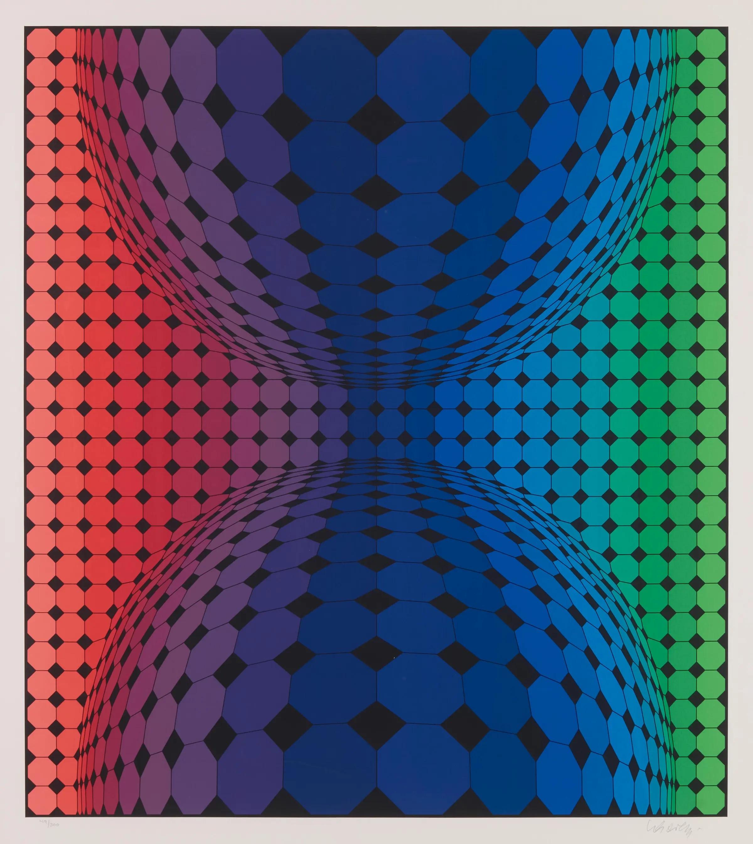 Raura - Print di Victor Vasarely