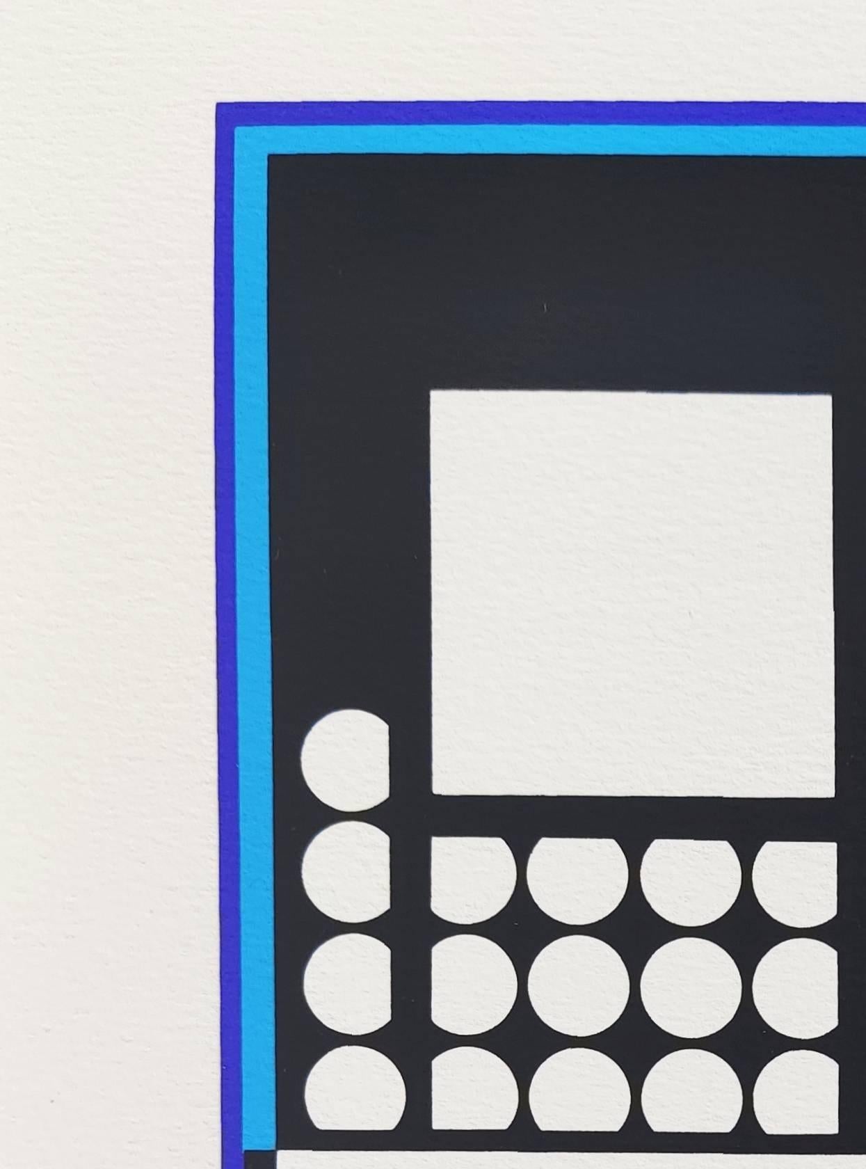 Sicomar - Print by Victor Vasarely