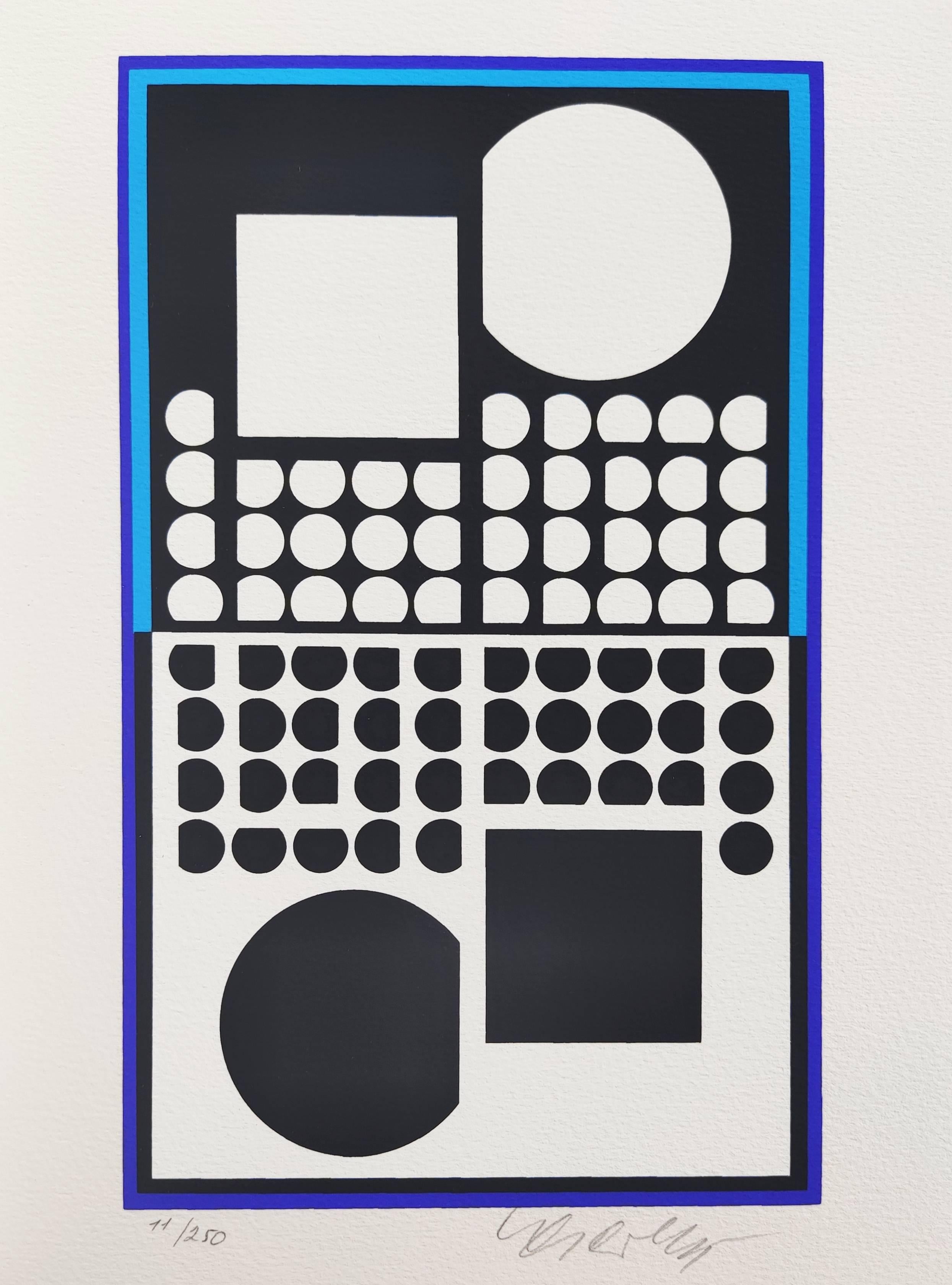 Victor Vasarely Interior Print - Sicomar