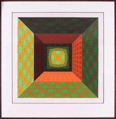 Lithographie signée et numérotée de Victor Vasarely "Kaldor" "180 / 250".