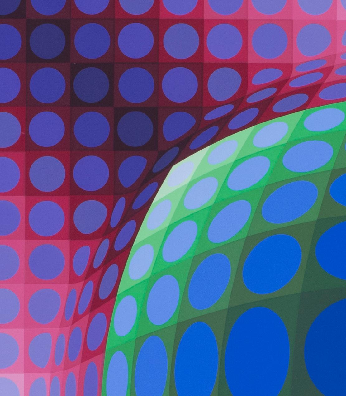 Syry, 1978 - Op Art Print by Victor Vasarely