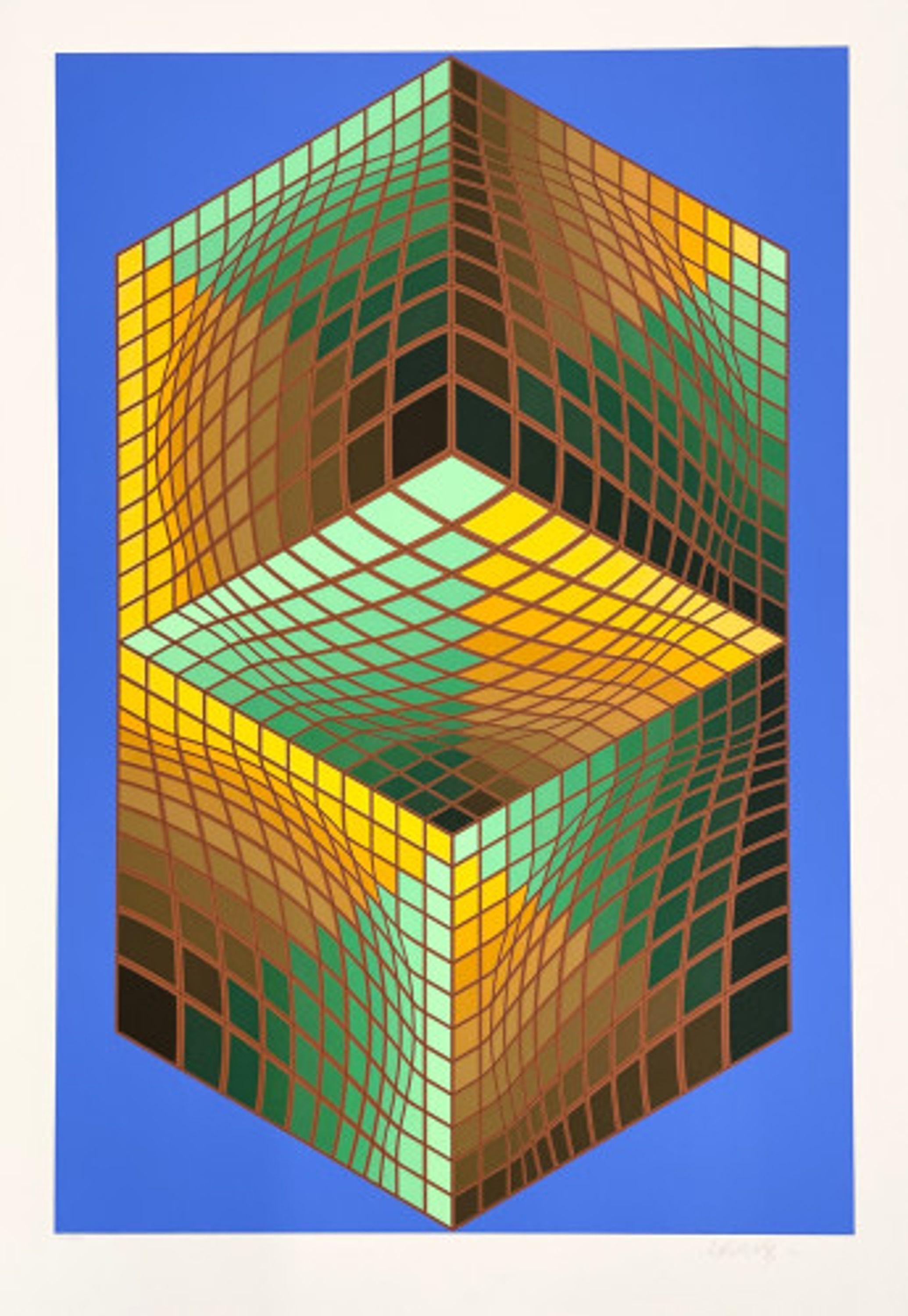 Ter Ur III - Print by Victor Vasarely