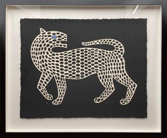 „ „Der Leopard““ von Victor Vasarely