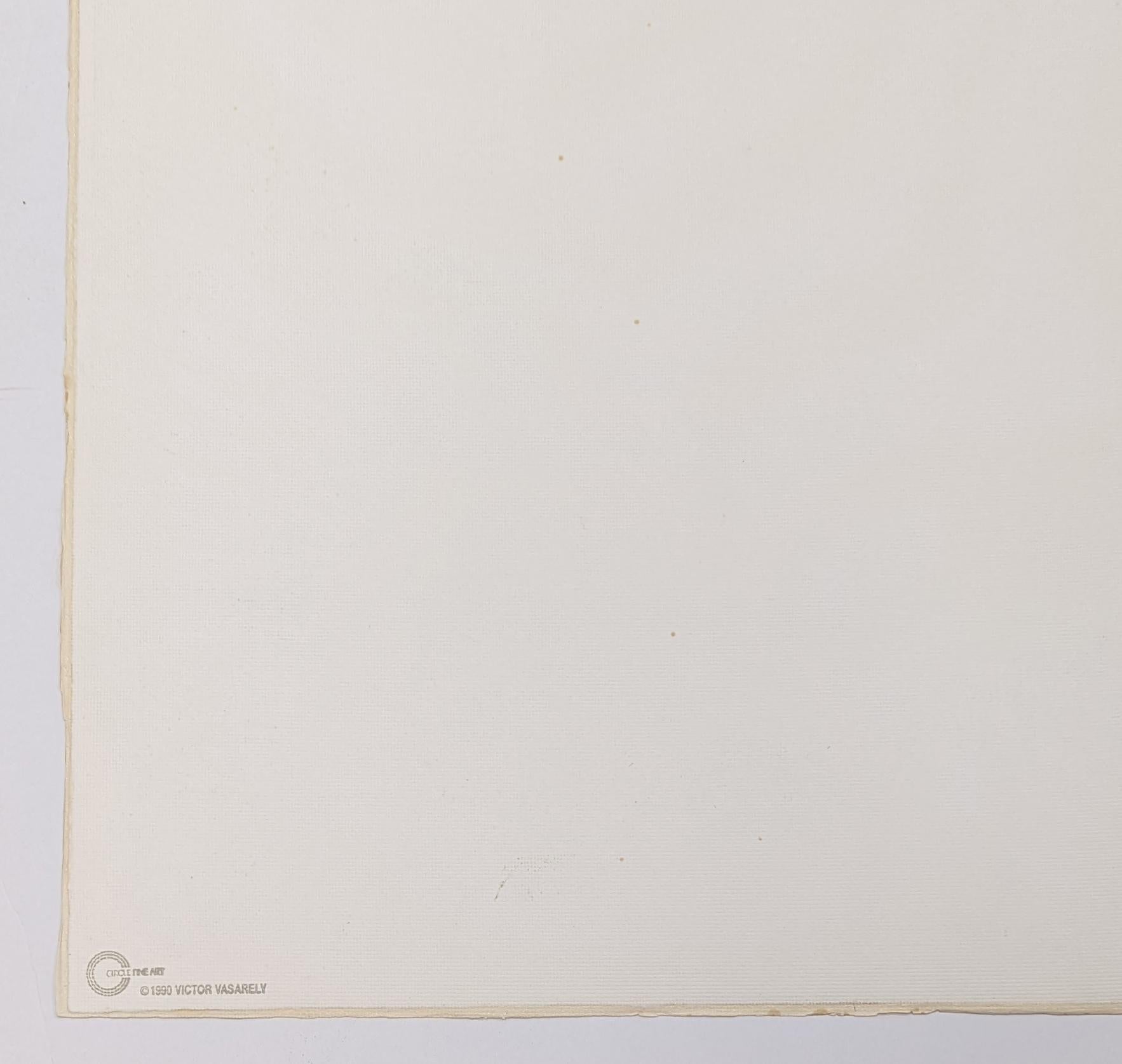 Silkscreen on cast paper.  Hand signed and numbered by the artist. From the edition of 150.  

Certificate of authenticity included. Artwork is in over all excellent condition (some signs of aging along the paper edges). All reasonable offers will