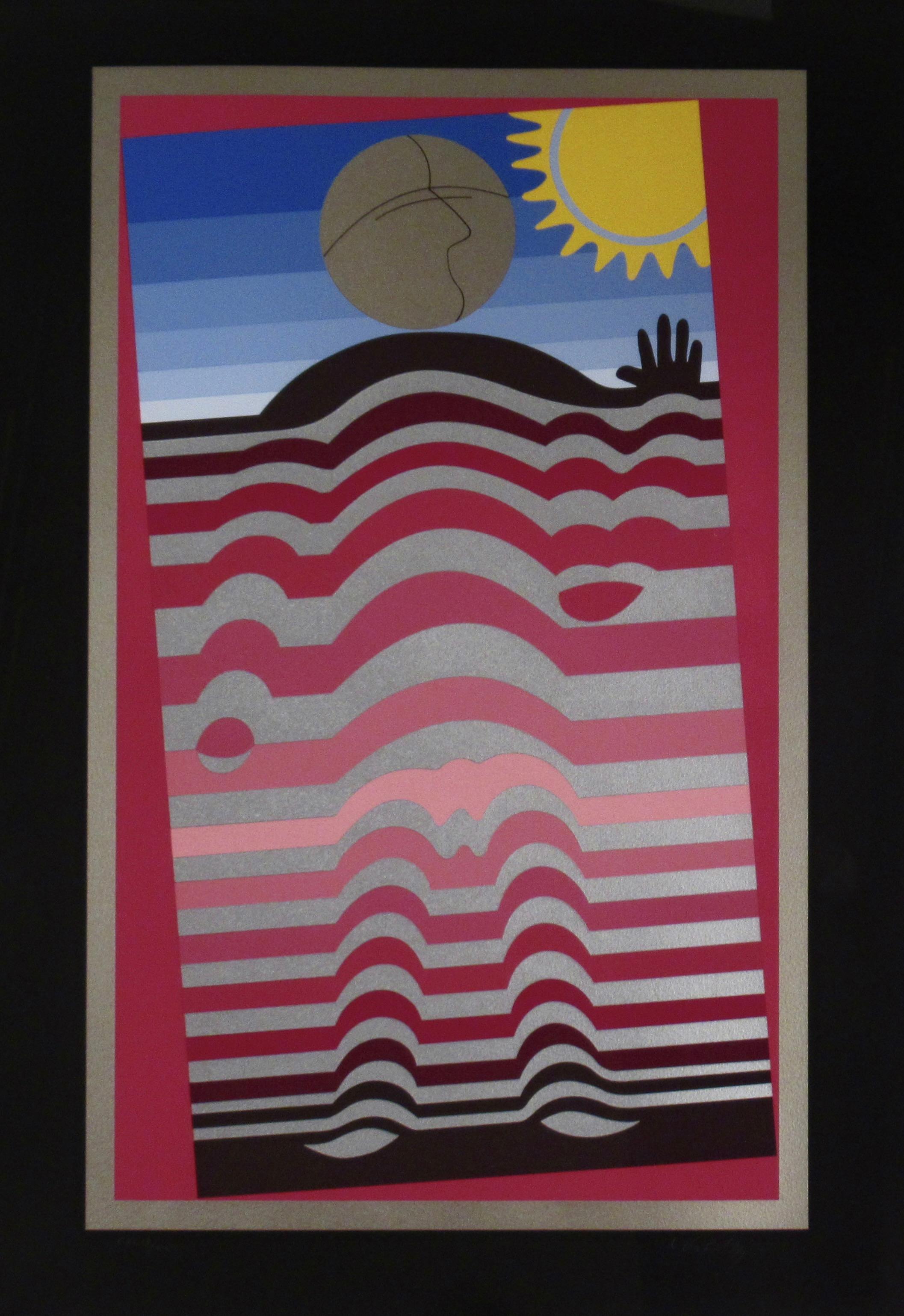Untitled - Print by Victor Vasarely