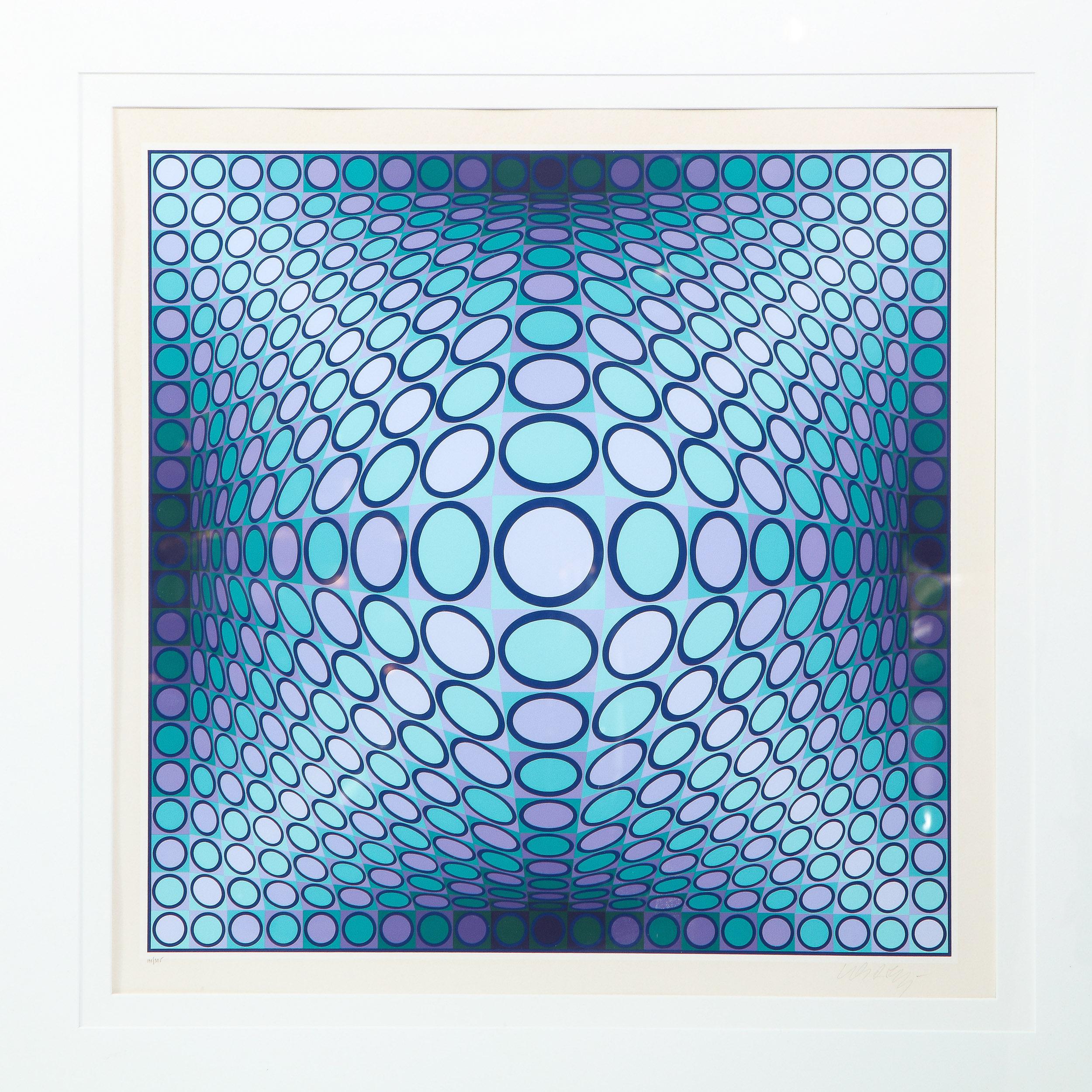 Untitled - Op Art Art by Victor Vasarely