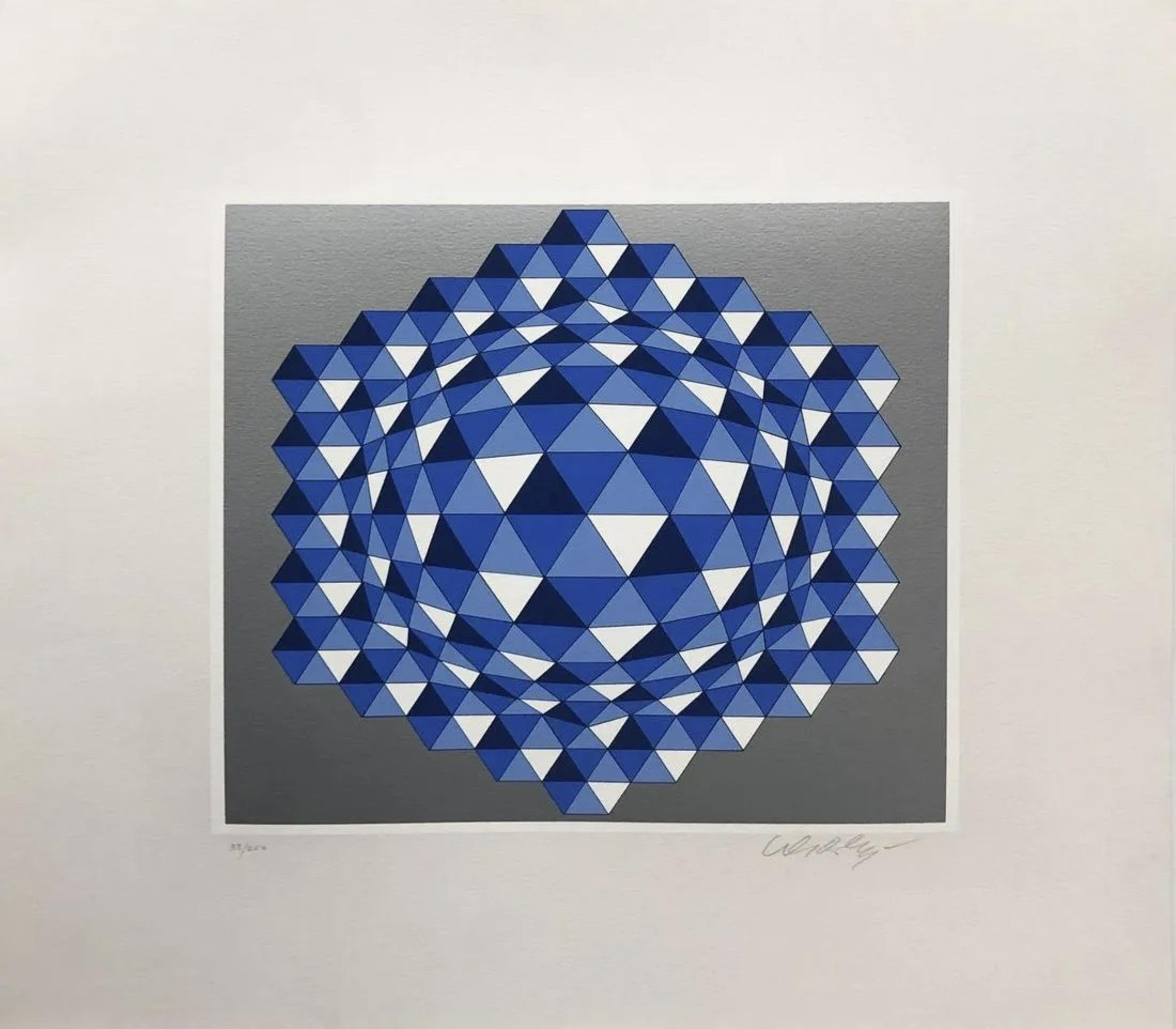 Untitled - Print by Victor Vasarely