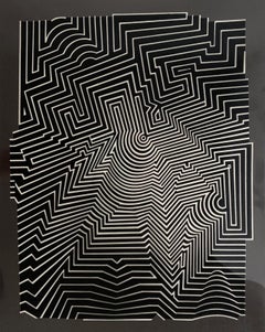 Vasarely, Composition, Oeuvres profondes cinétiques (after)