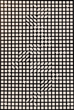 Vasarely, Composition, Corpusculaires (après)